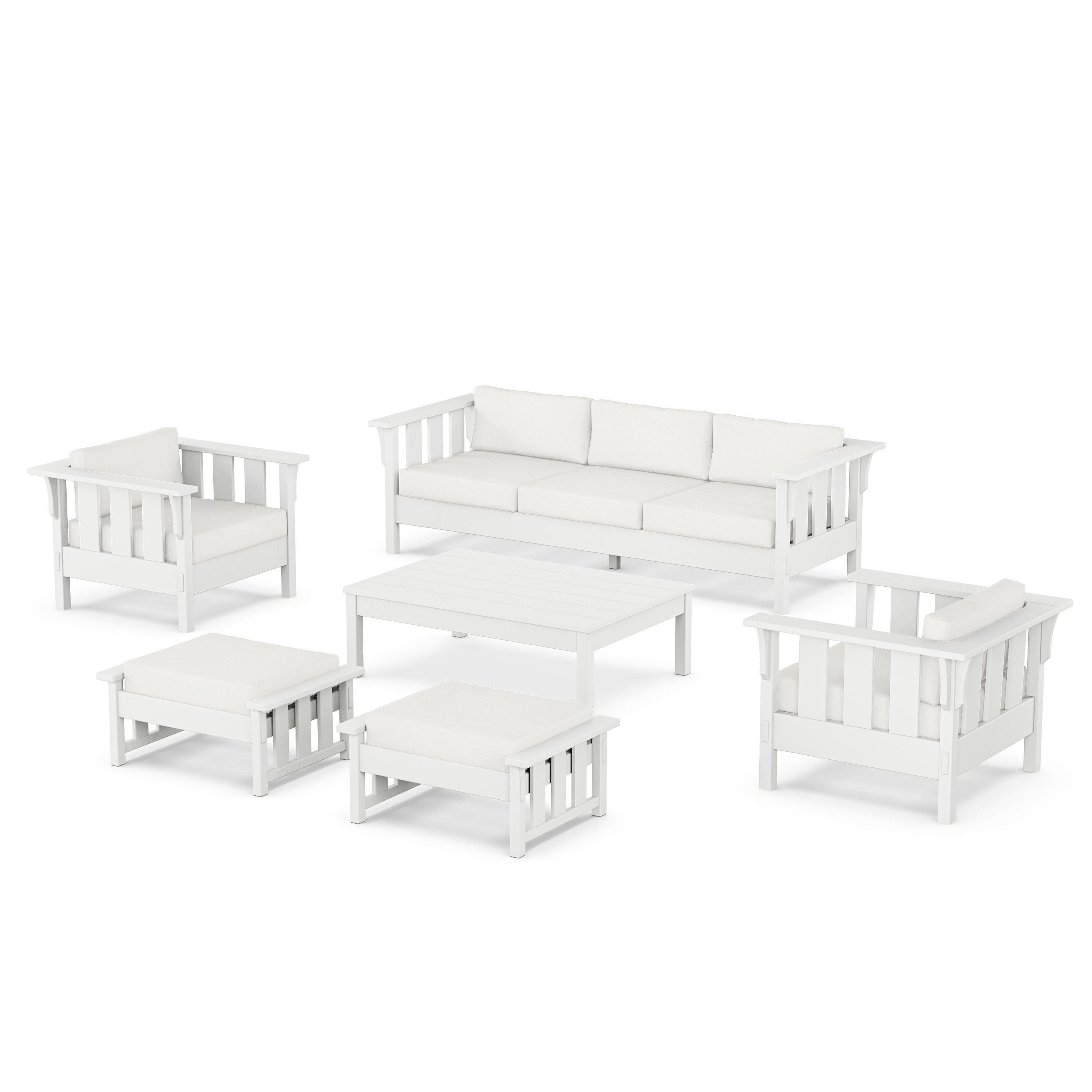 Acadia 6-Piece Lounge Sofa Set