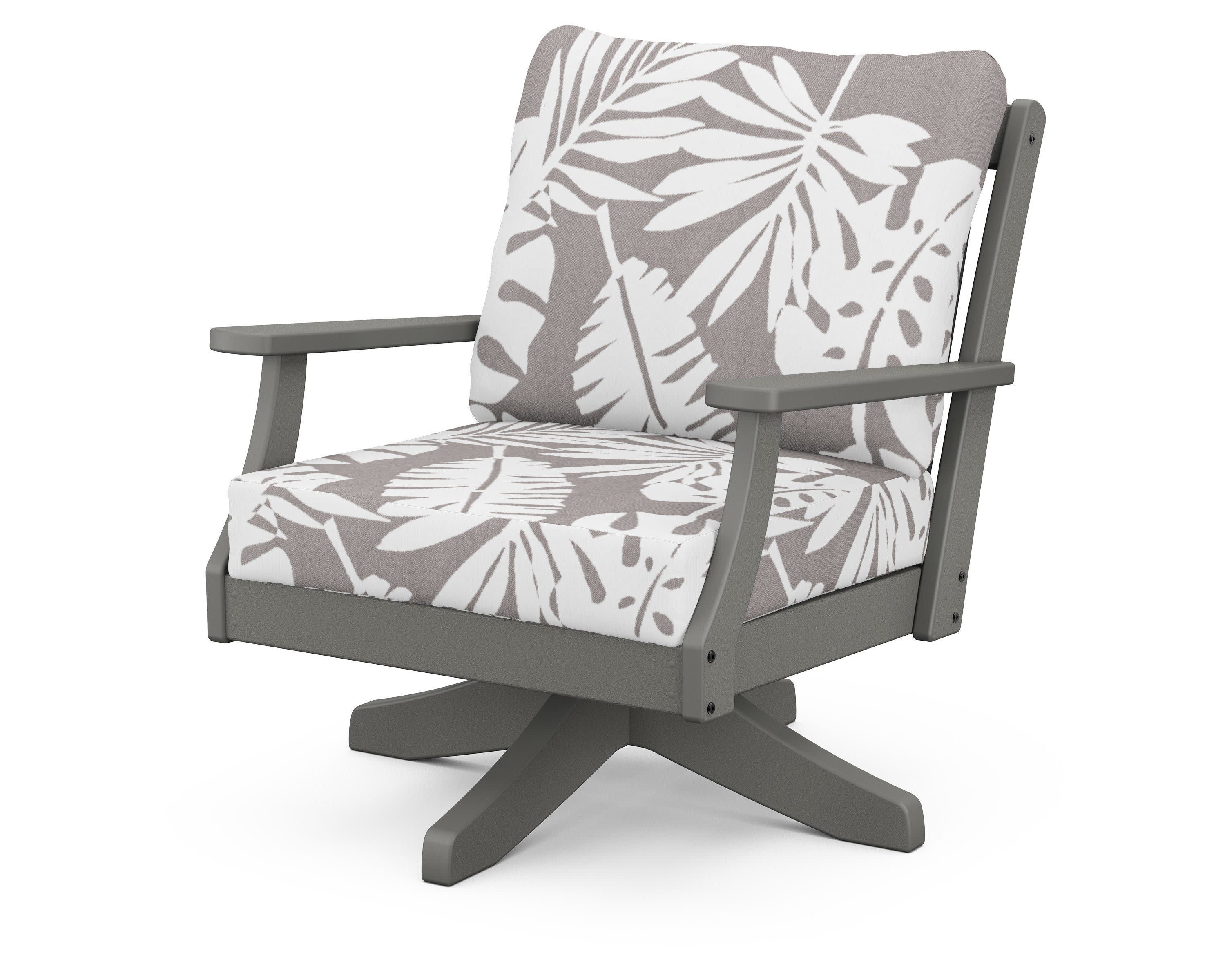 Braxton Deep Seating Swivel Chair