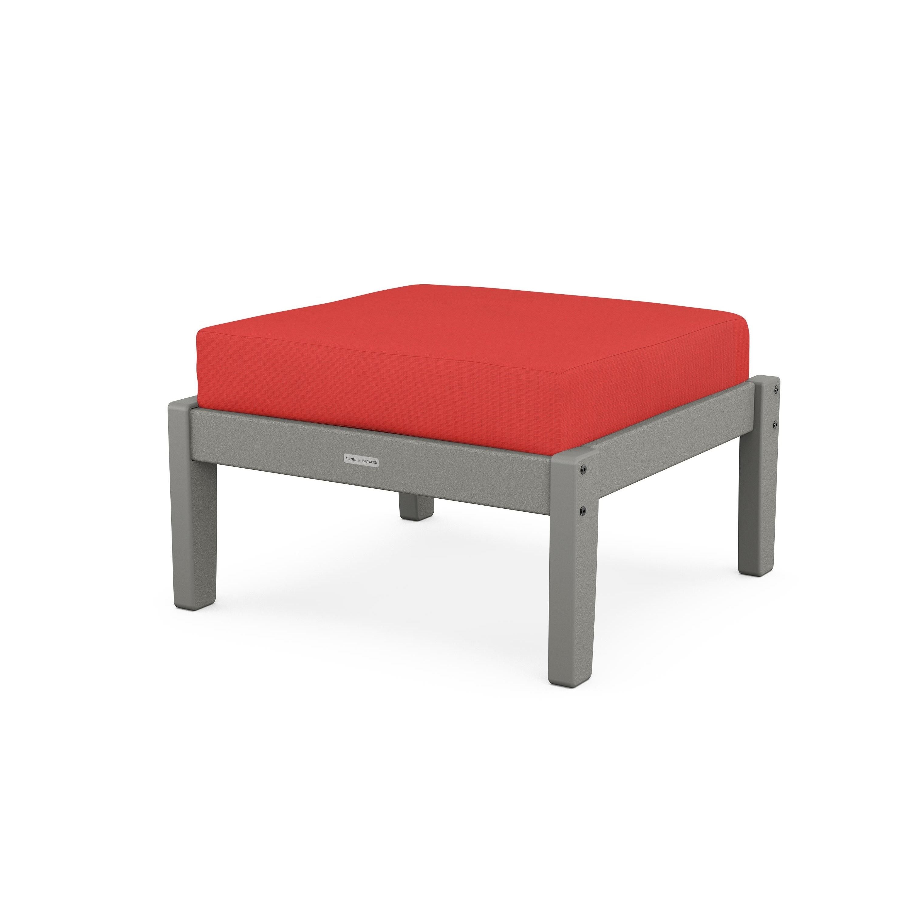 Chinoiserie Deep Seating Ottoman