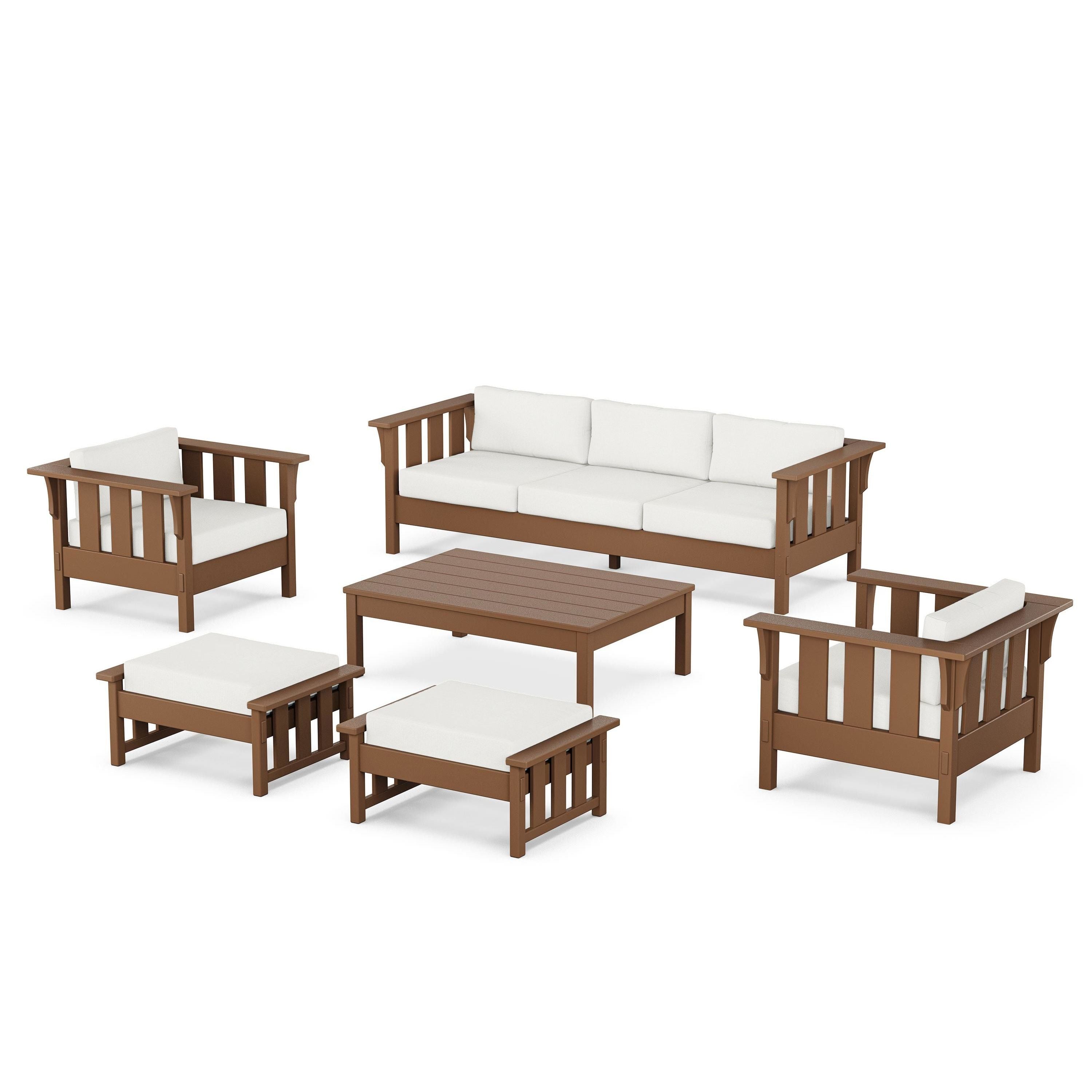 Acadia 6-Piece Lounge Sofa Set