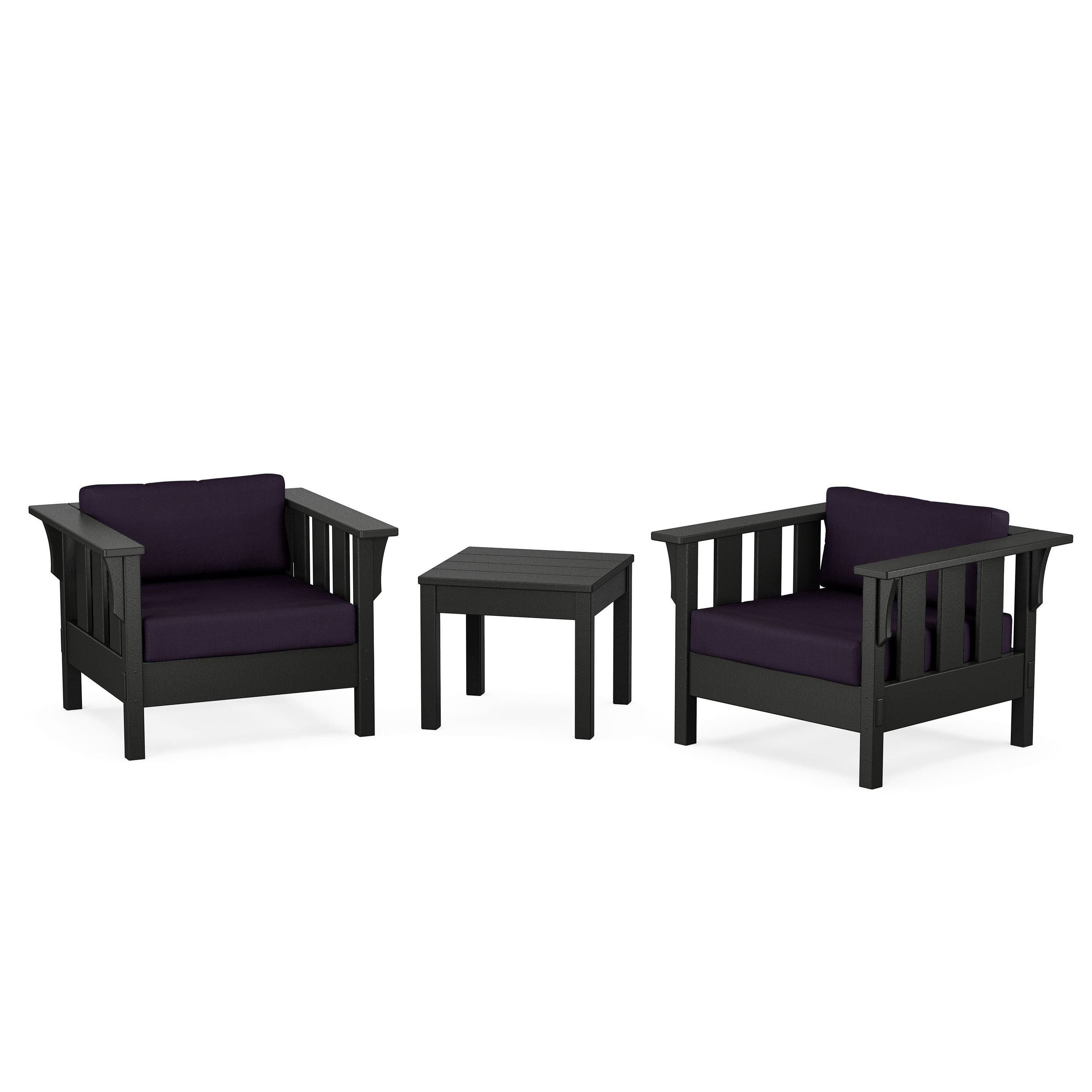 Acadia 3-Piece Deep Seating Set