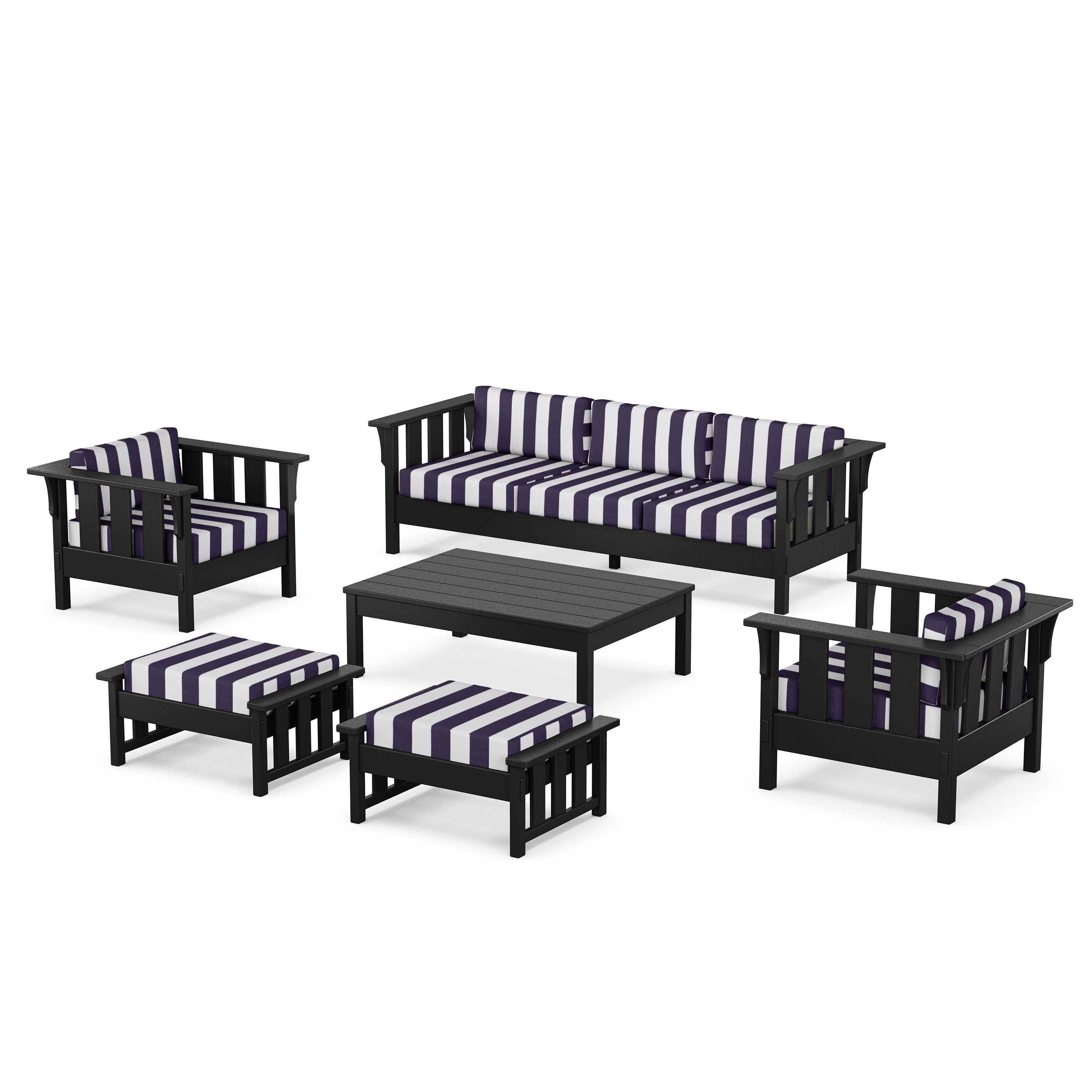 Acadia 6-Piece Lounge Sofa Set