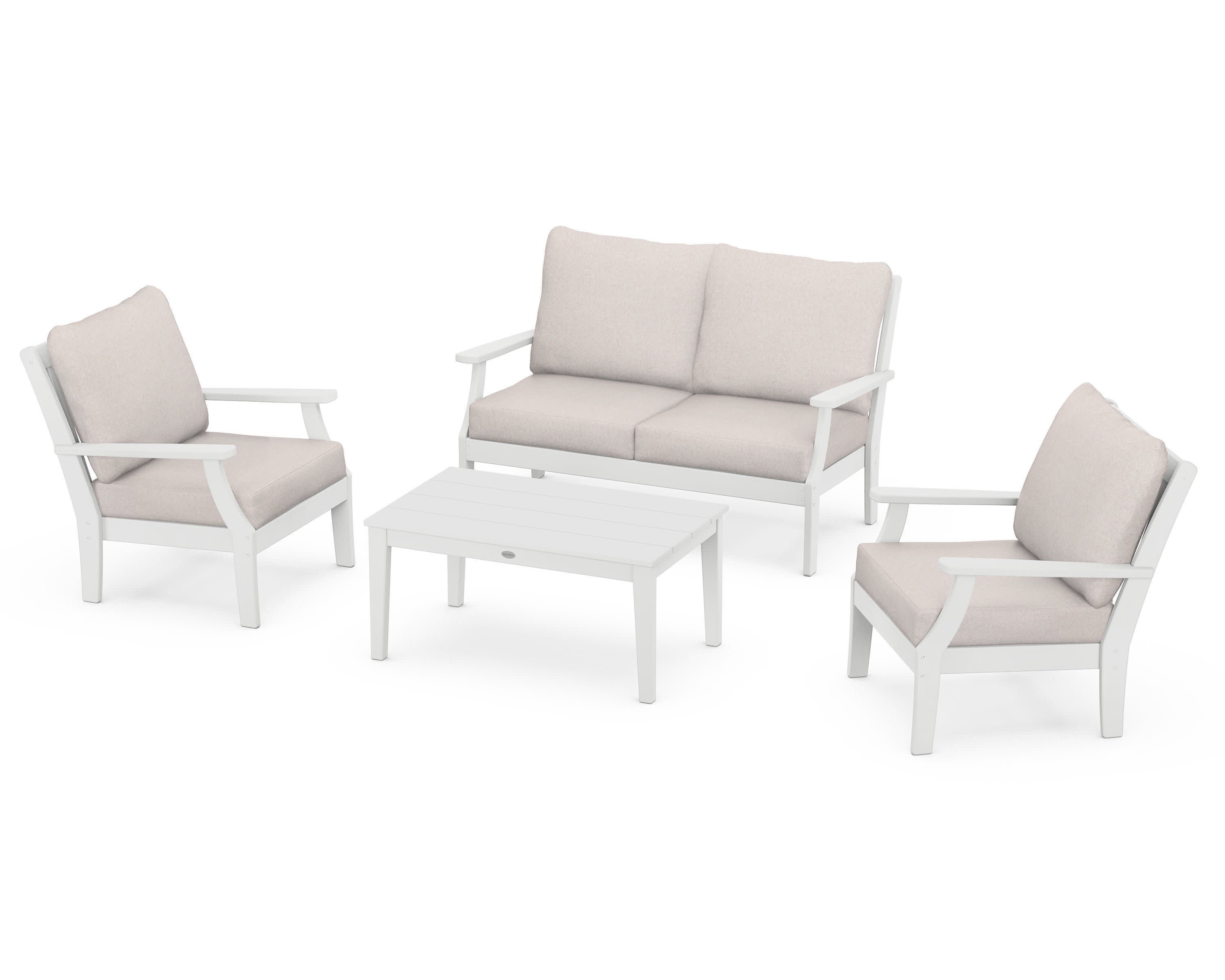 Braxton 4-Piece Deep Seating Chair Set