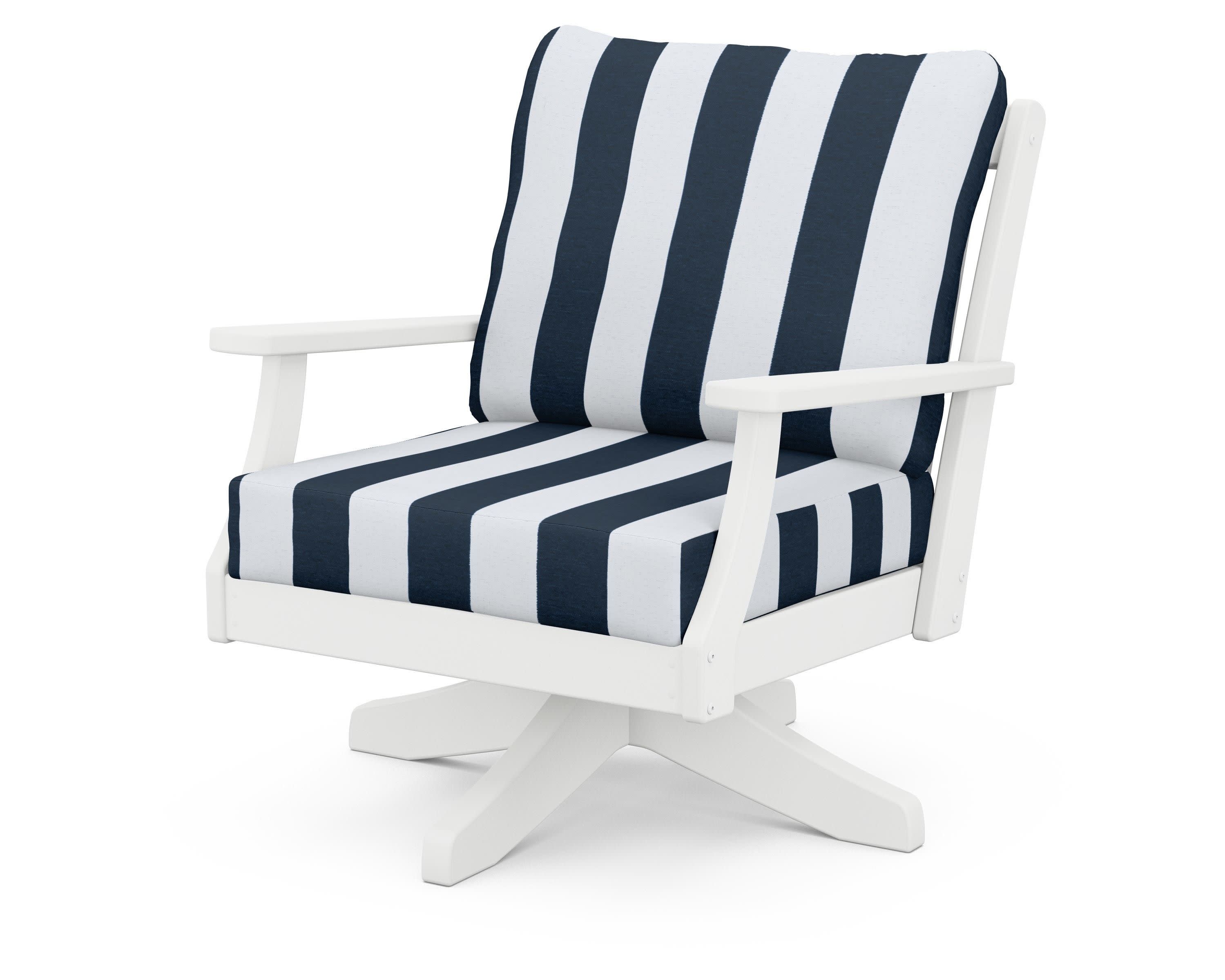 Braxton Deep Seating Swivel Chair