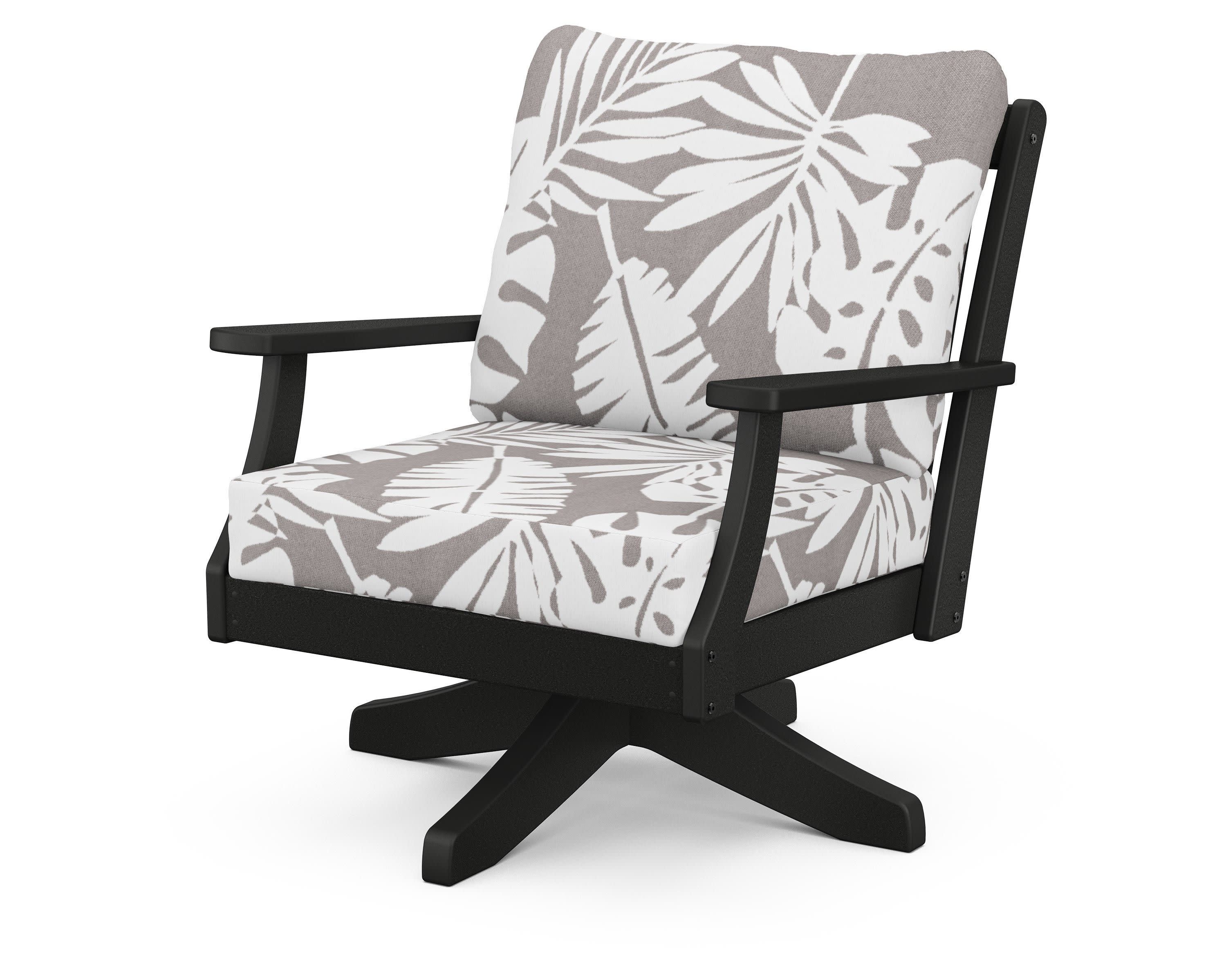 Braxton Deep Seating Swivel Chair