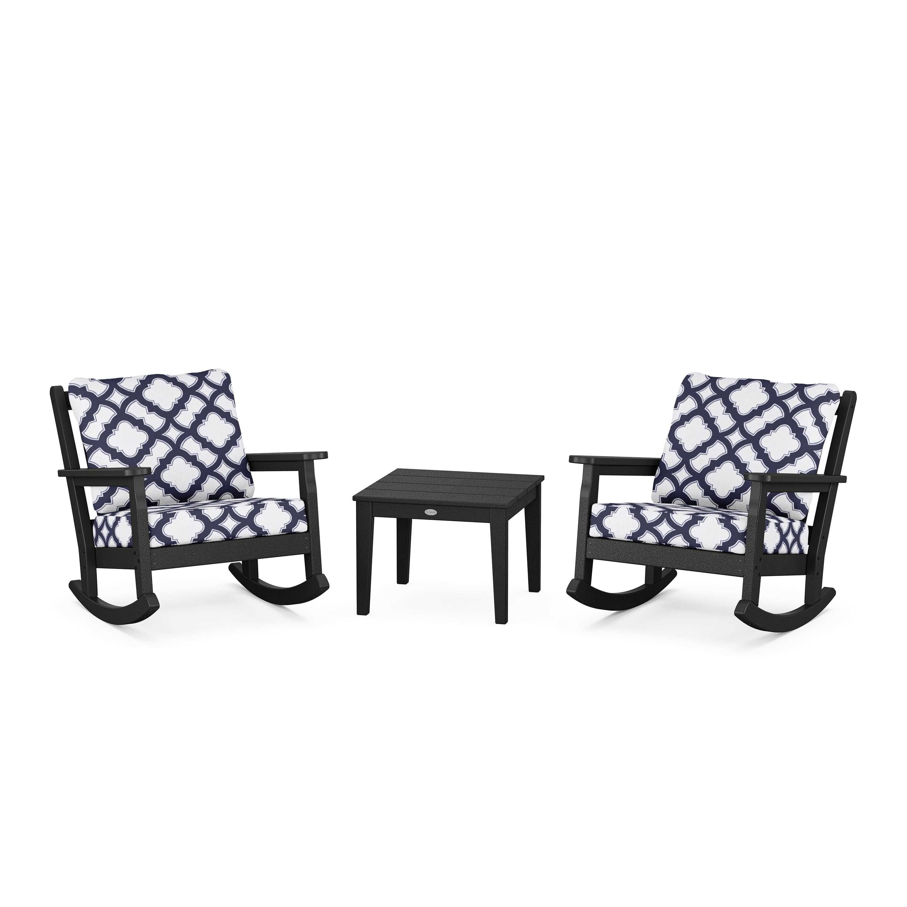 Chippendale 3-Piece Deep Seating Rocker Set
