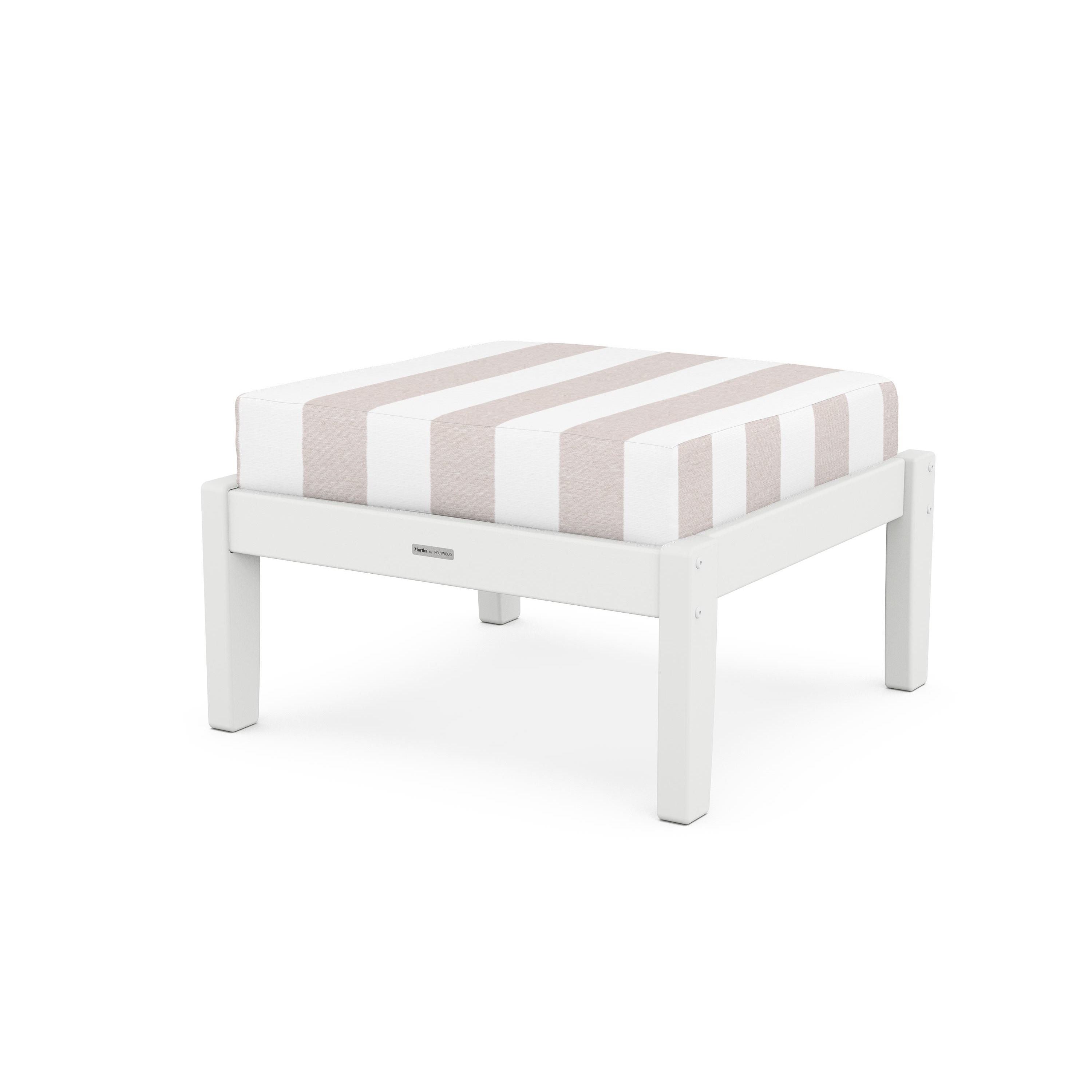 Chinoiserie Deep Seating Ottoman