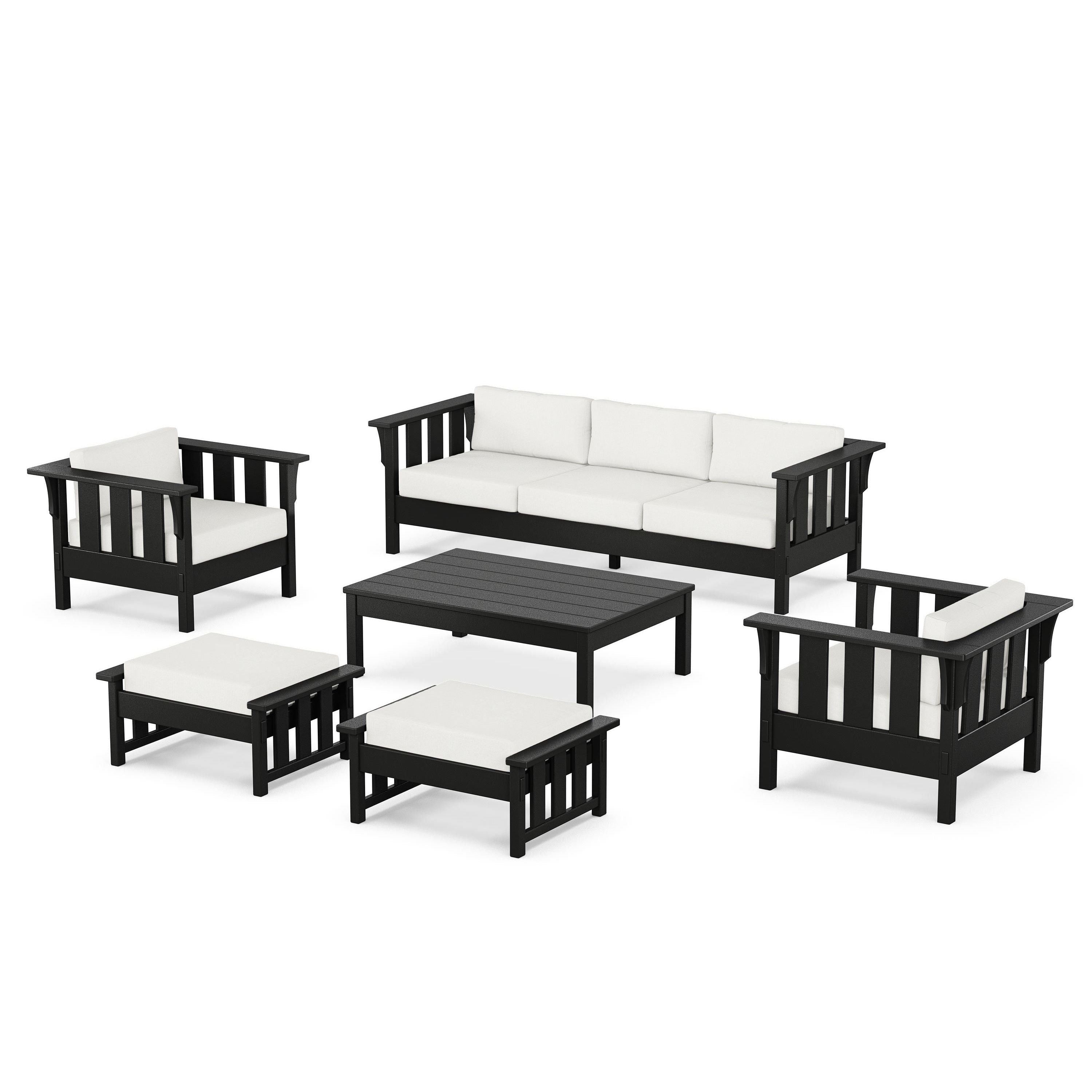 Acadia 6-Piece Lounge Sofa Set