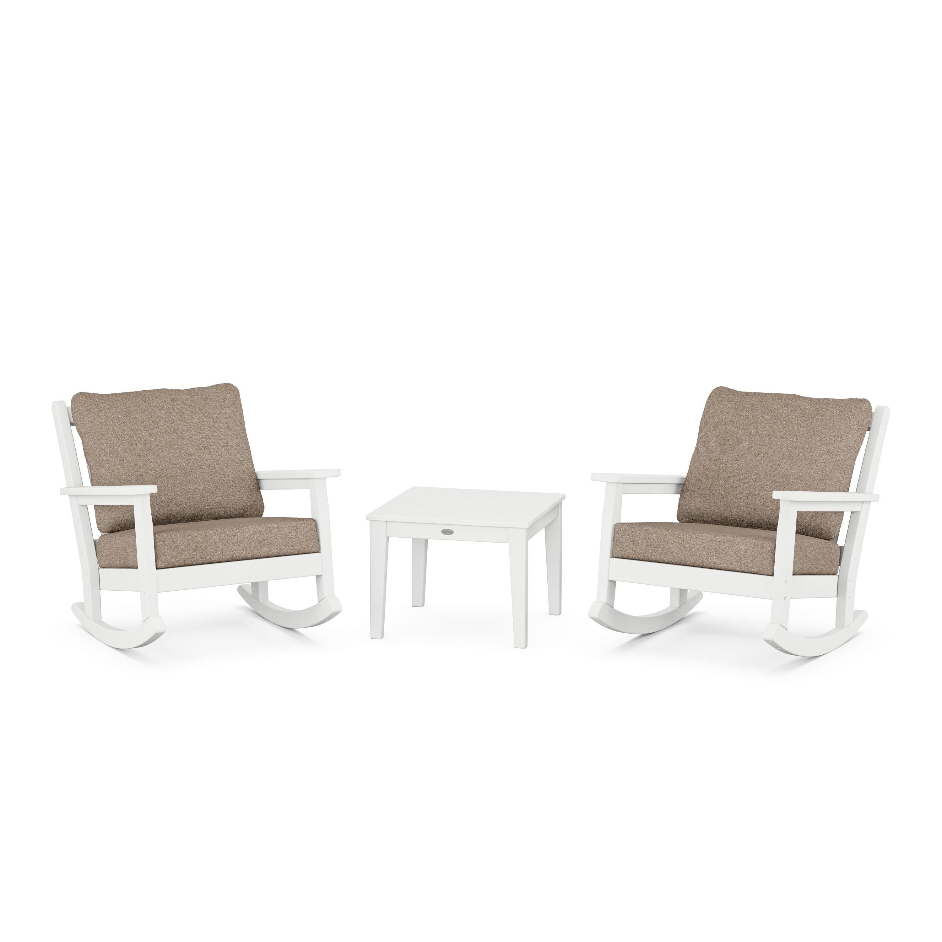 Chippendale 3-Piece Deep Seating Rocker Set