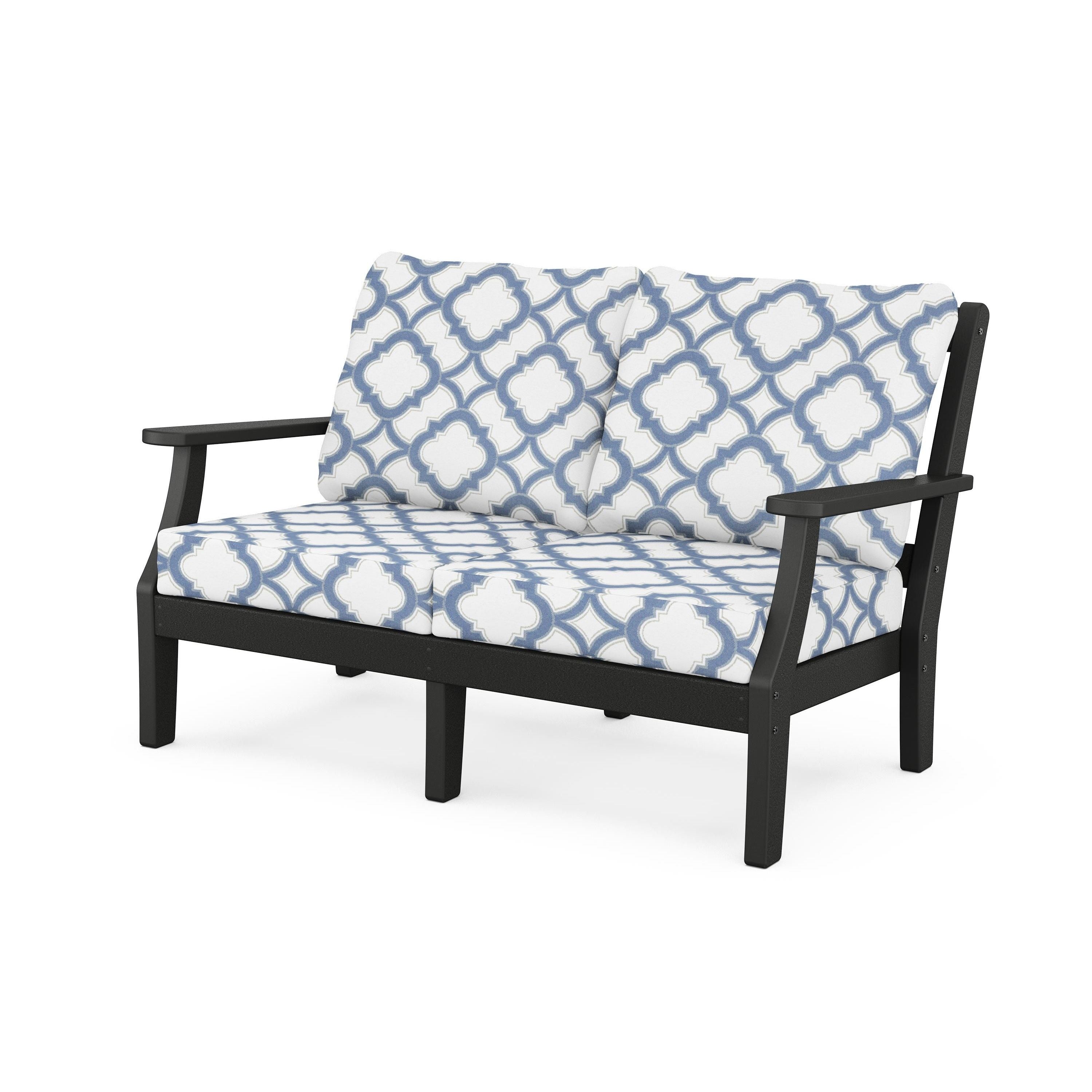 Chinoiserie Deep Seating Loveseat