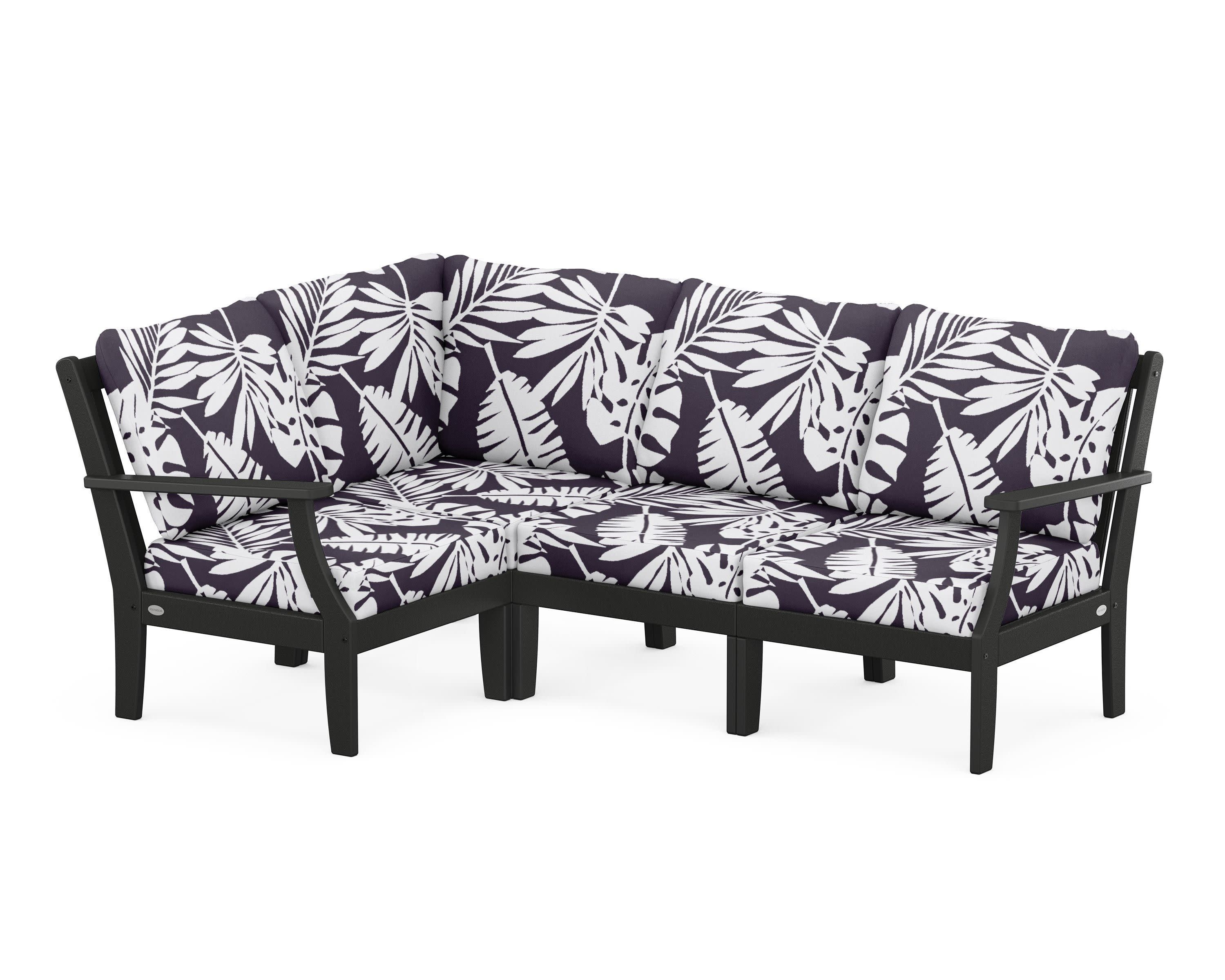 Braxton Modular 4-Piece Deep Seating Set