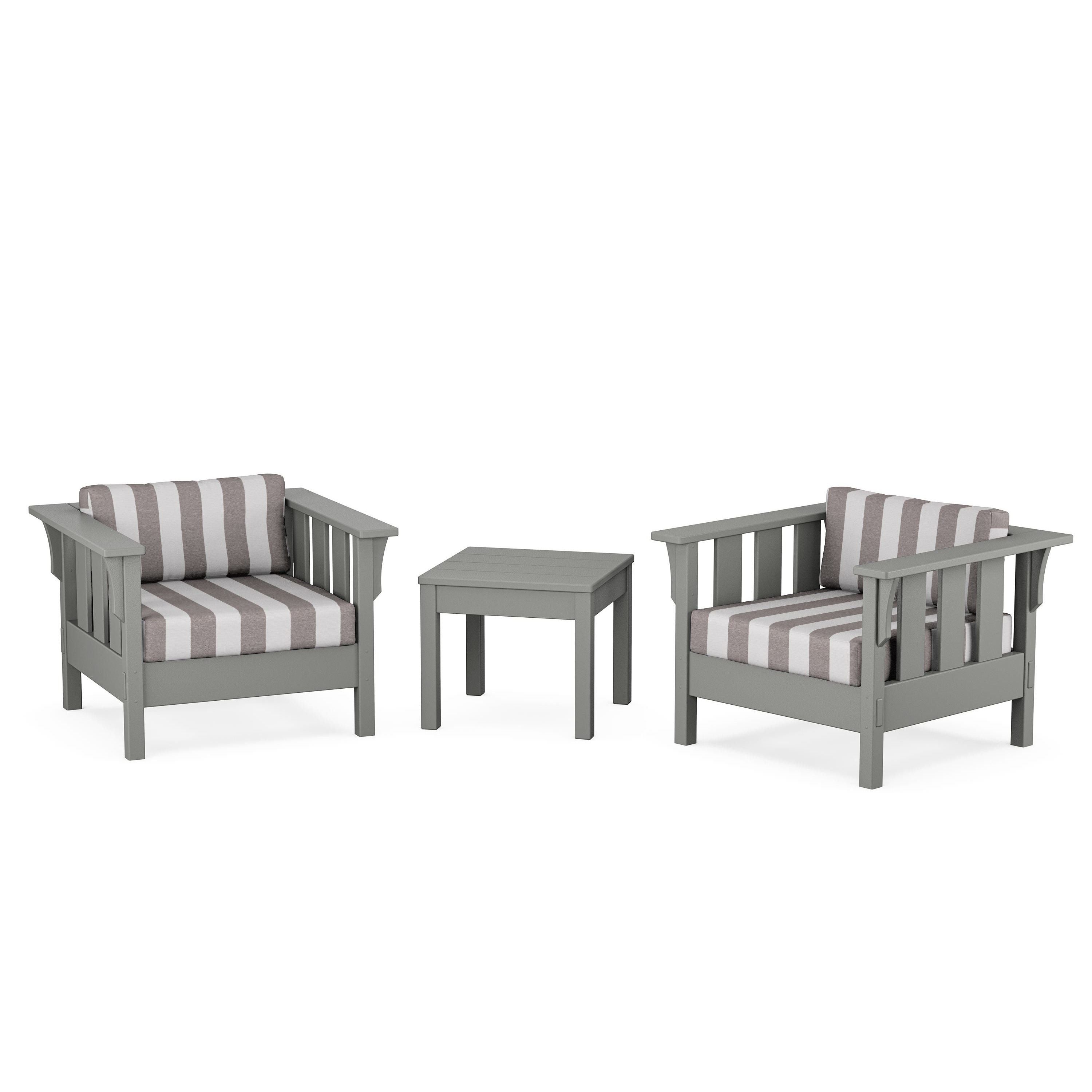 Acadia 3-Piece Deep Seating Set