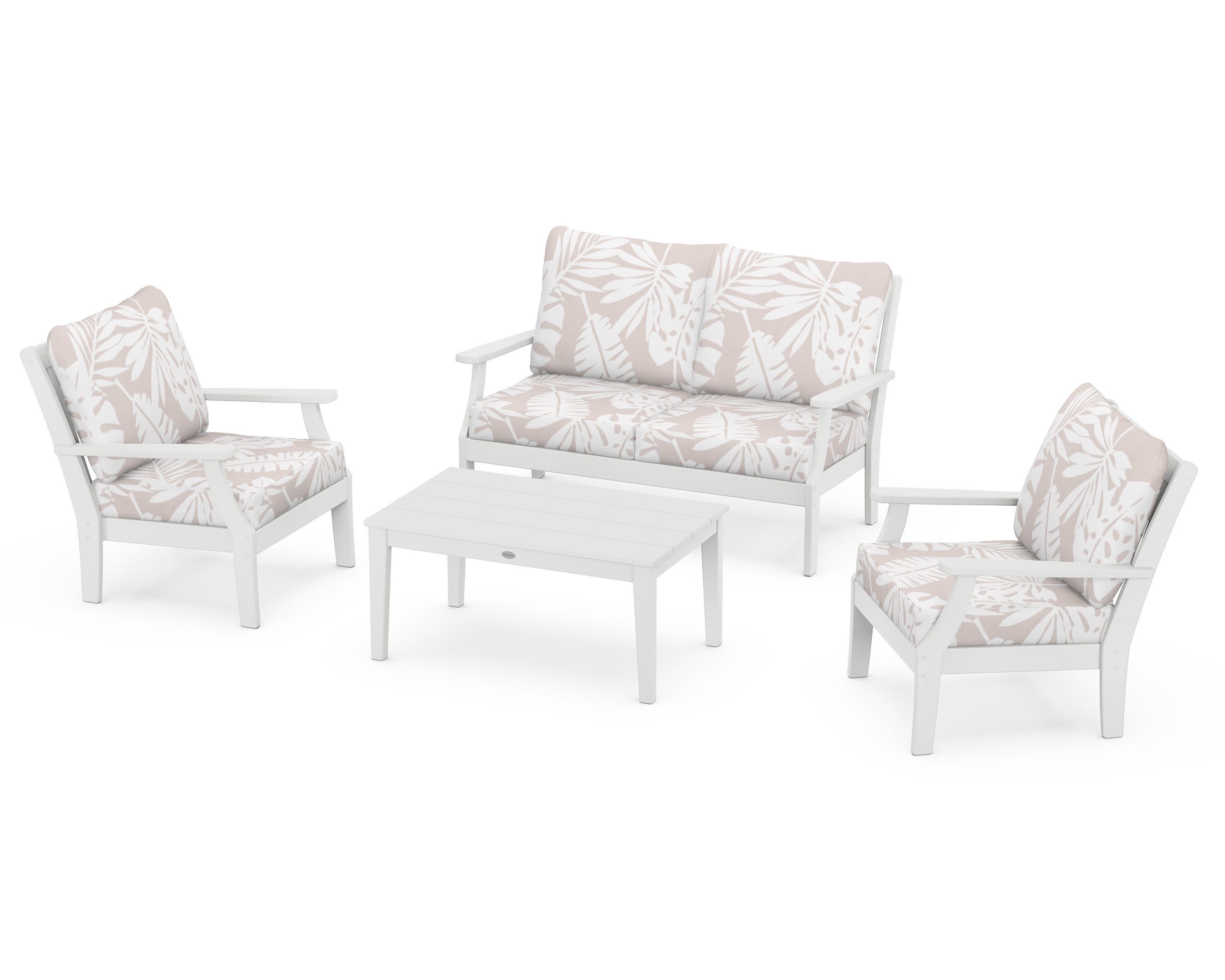 Braxton 4-Piece Deep Seating Chair Set