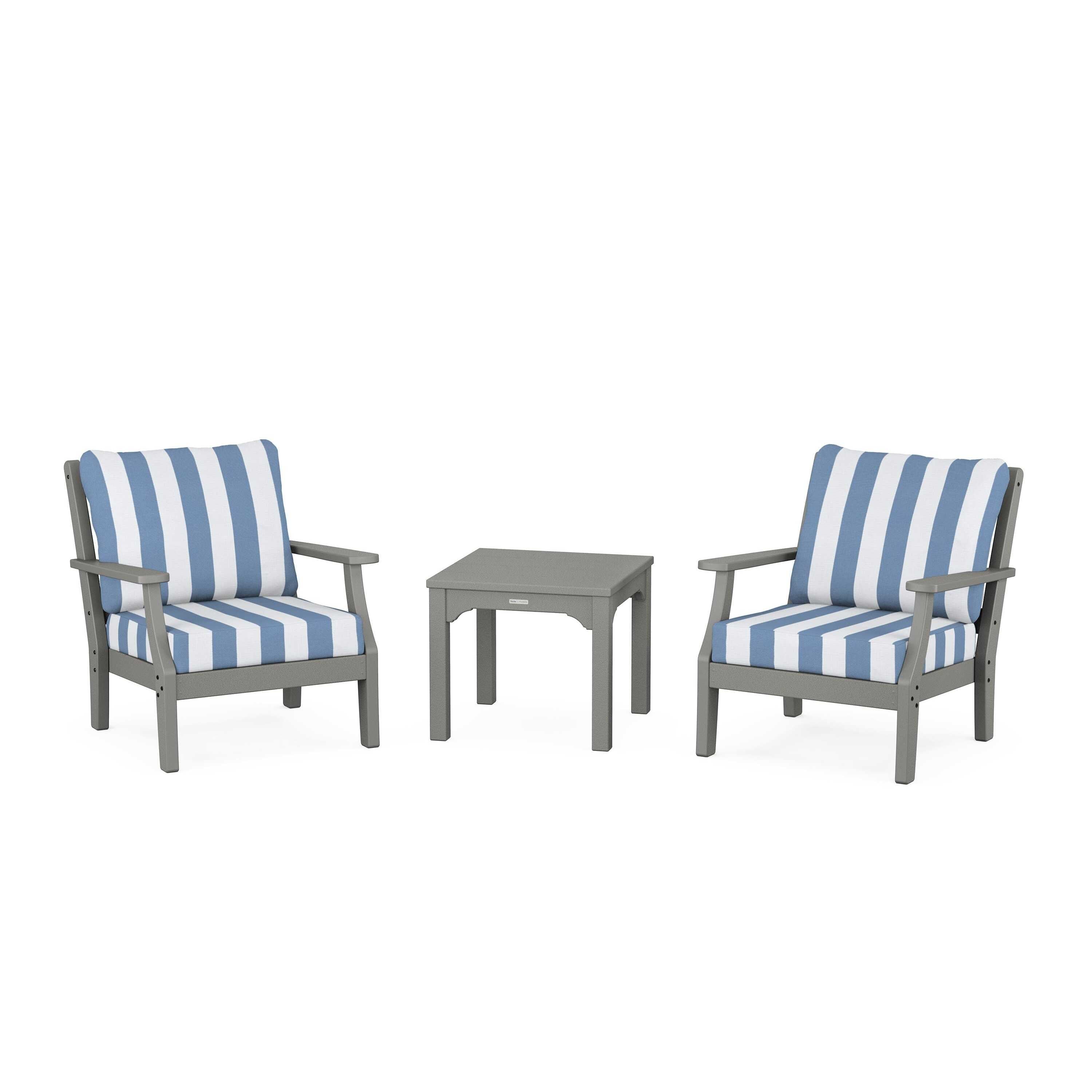 Chinoiserie 3-Piece Deep Seating Set