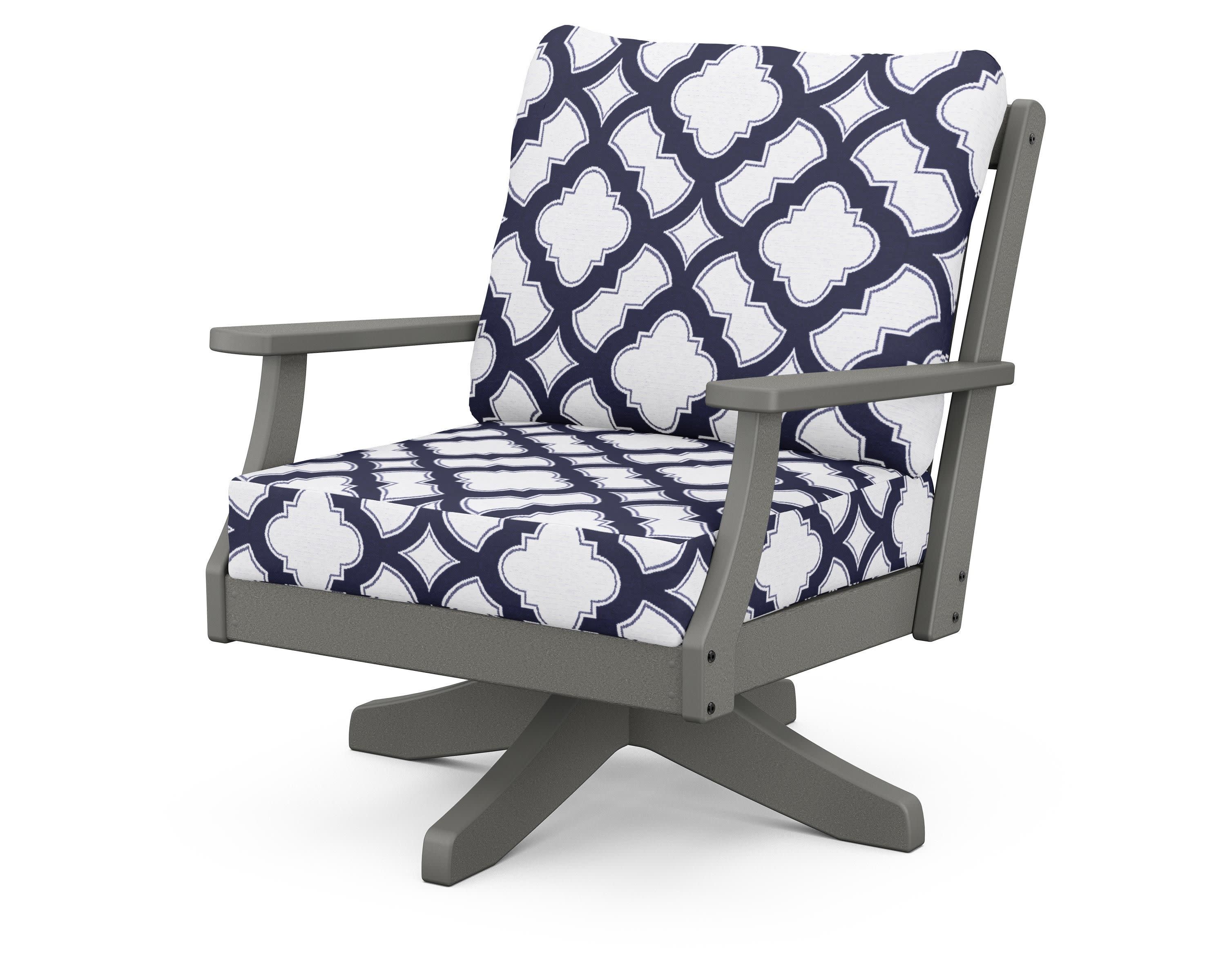 Braxton Deep Seating Swivel Chair