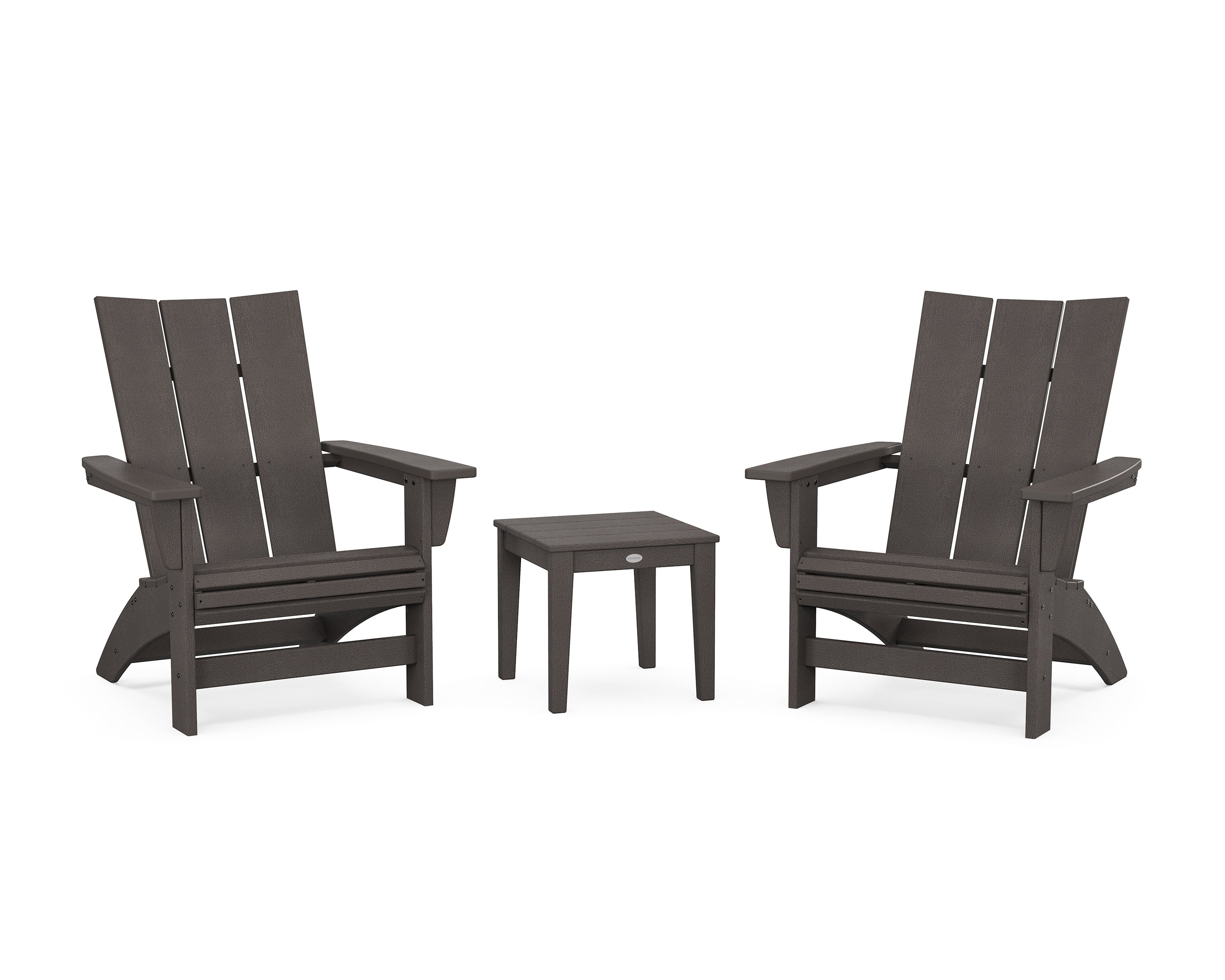 3-Piece Modern Grand Adirondack Set
