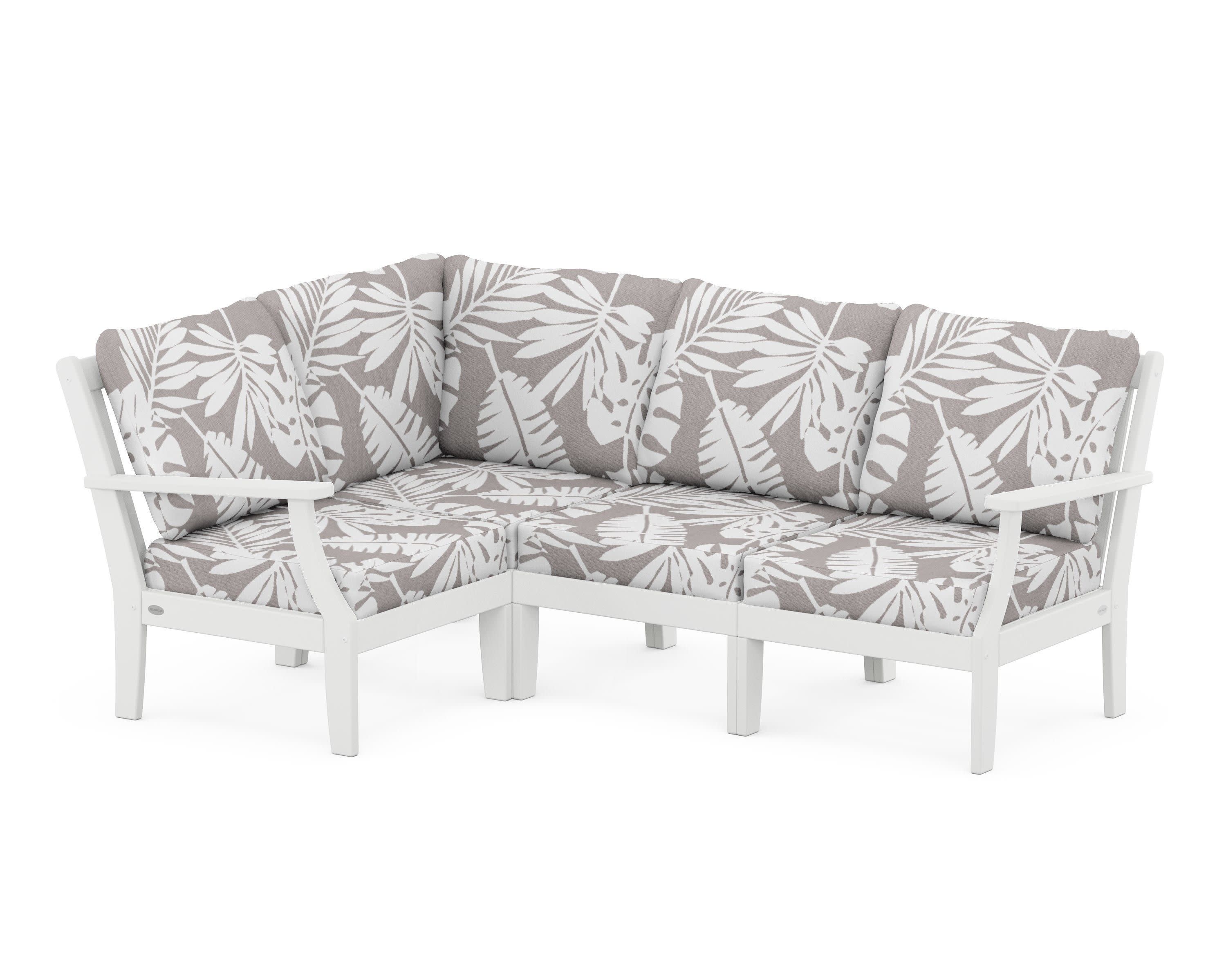 Braxton Modular 4-Piece Deep Seating Set