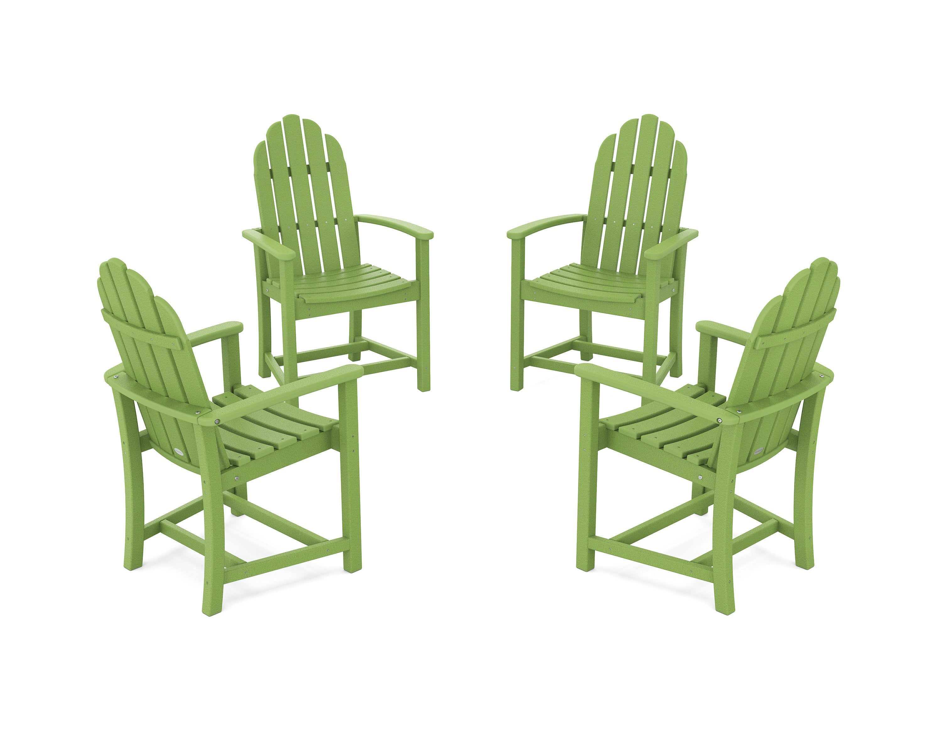 Classic 4-Piece Upright Adirondack Conversation Set