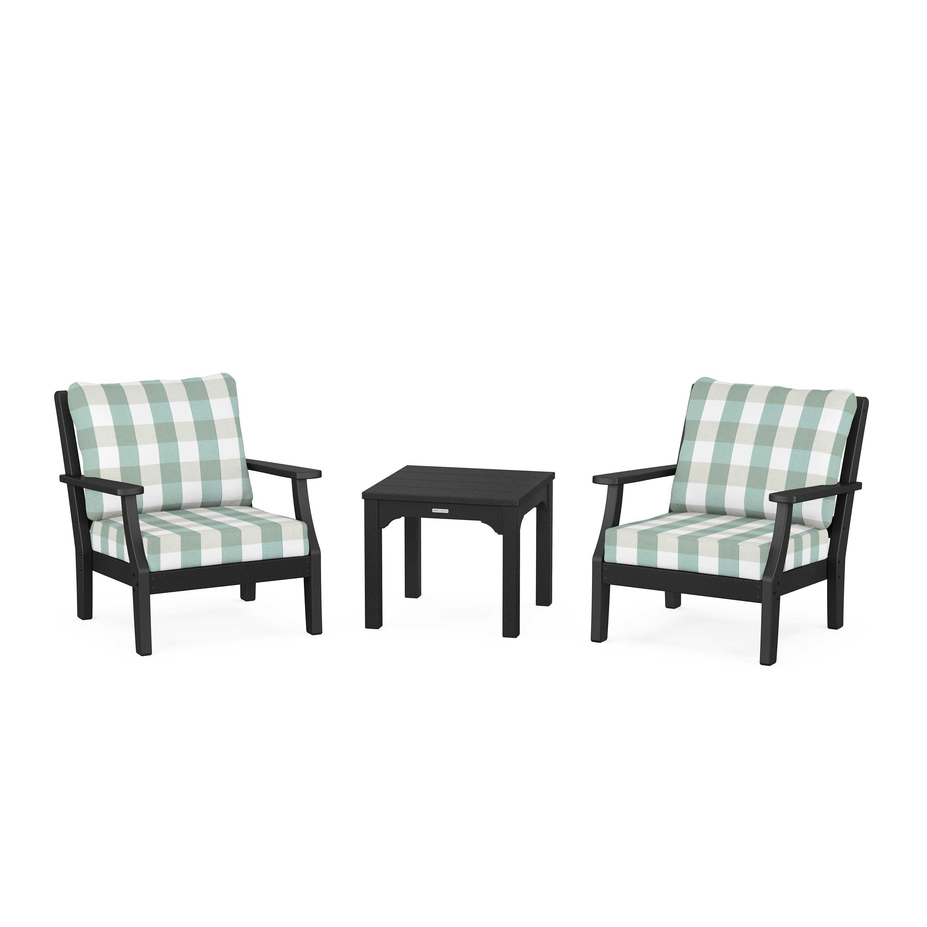 Chinoiserie 3-Piece Deep Seating Set