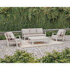 Chinoiserie 4-Piece Deep Seating Set with Sofa