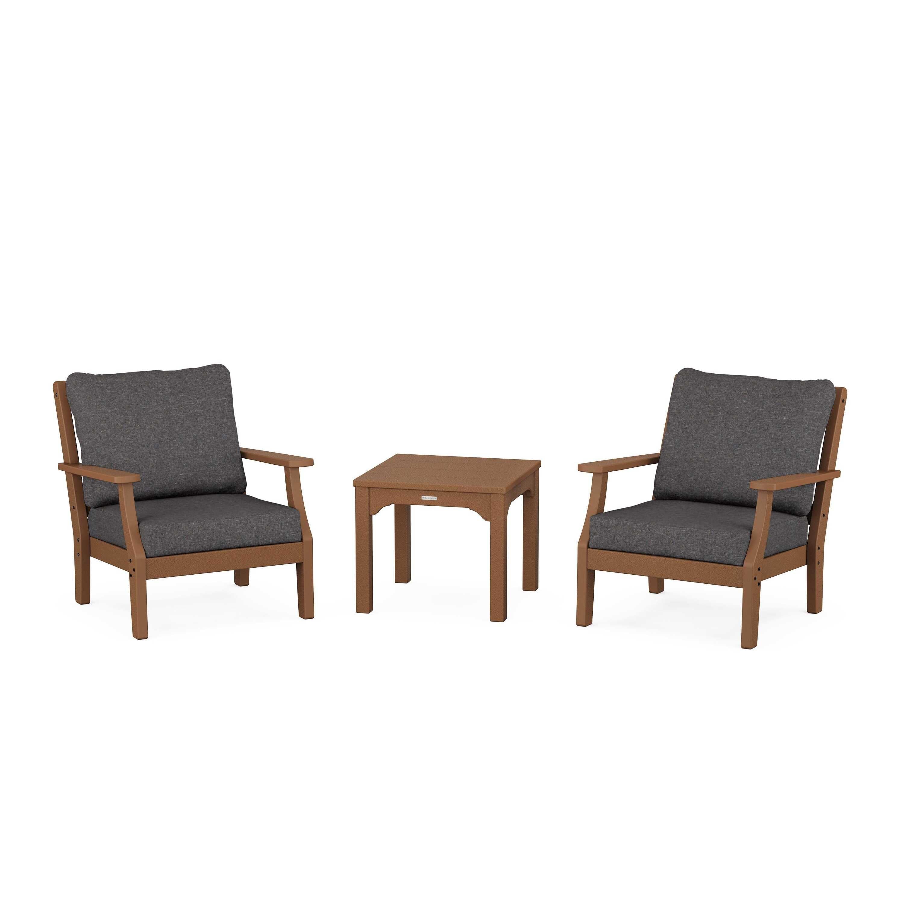 Chinoiserie 3-Piece Deep Seating Set