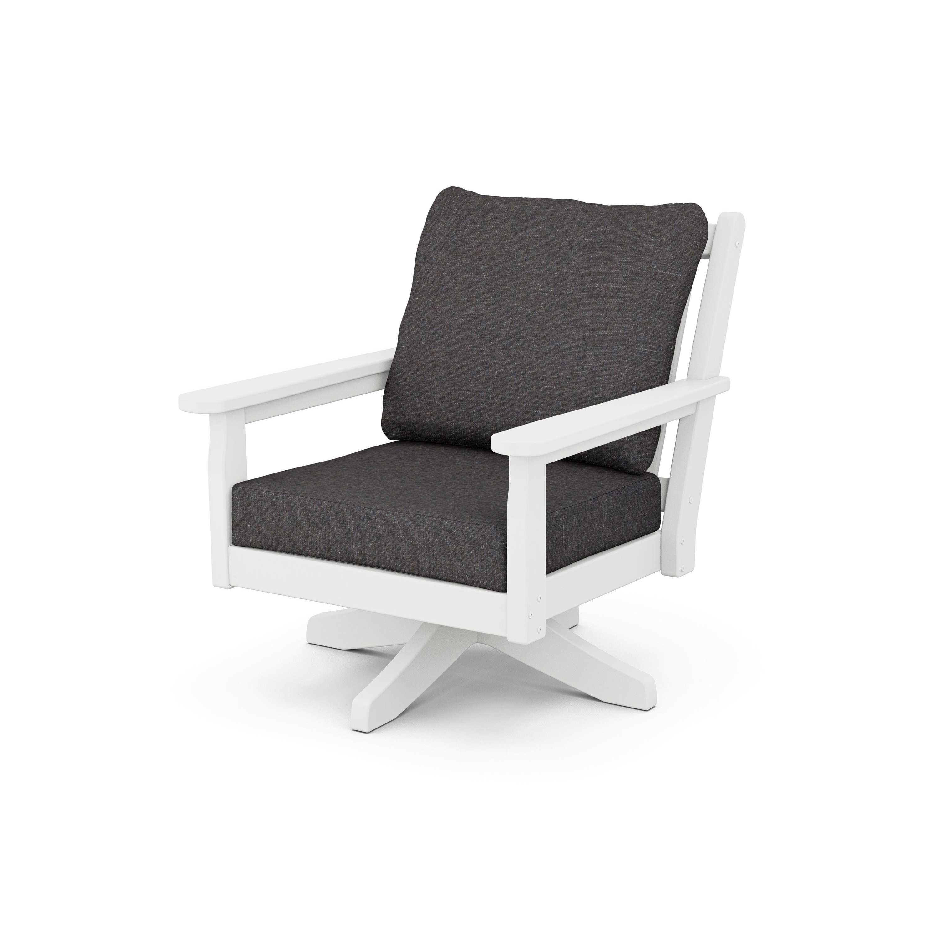 Chippendale Deep Seating Swivel Chair