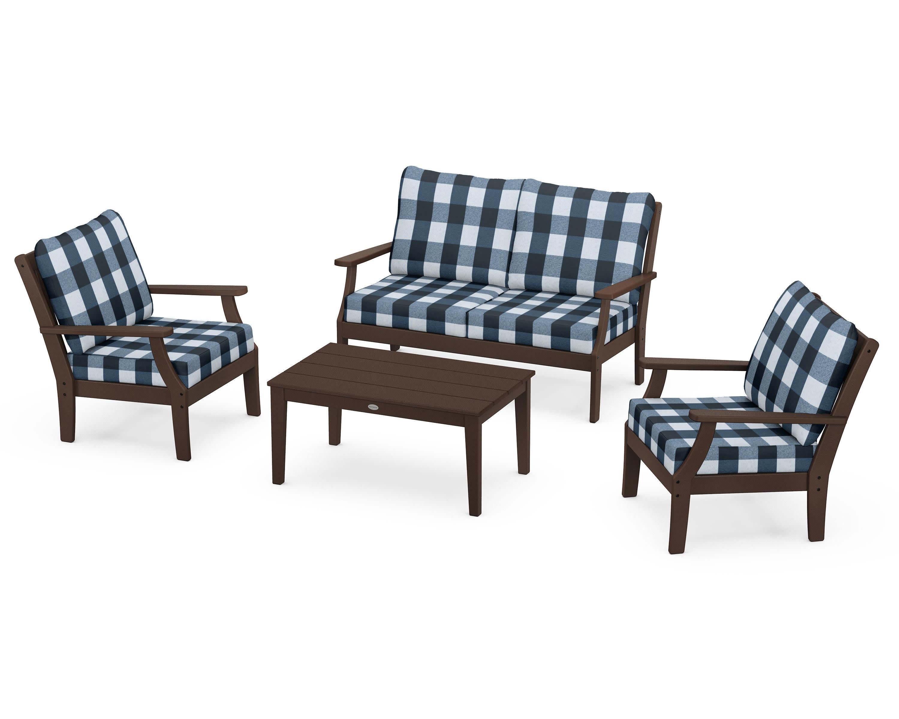 Braxton 4-Piece Deep Seating Chair Set