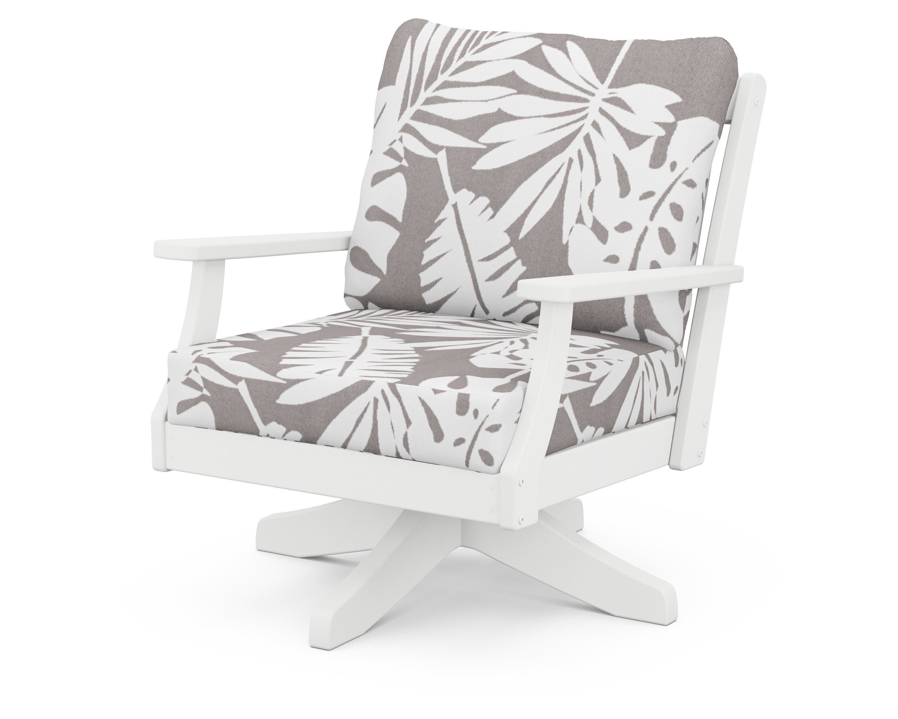 Braxton Deep Seating Swivel Chair