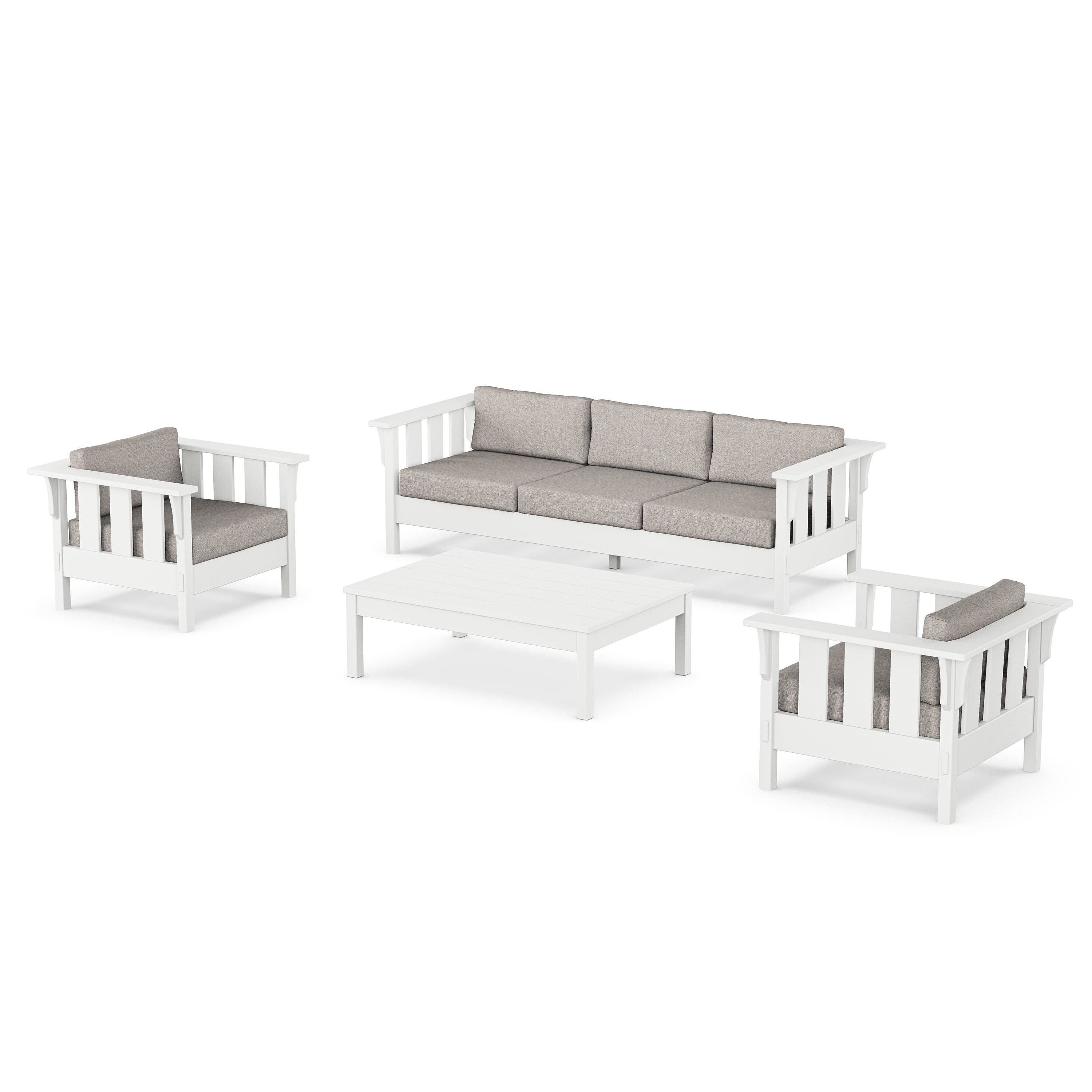 Acadia 4-Piece Deep Seating Set with Sofa