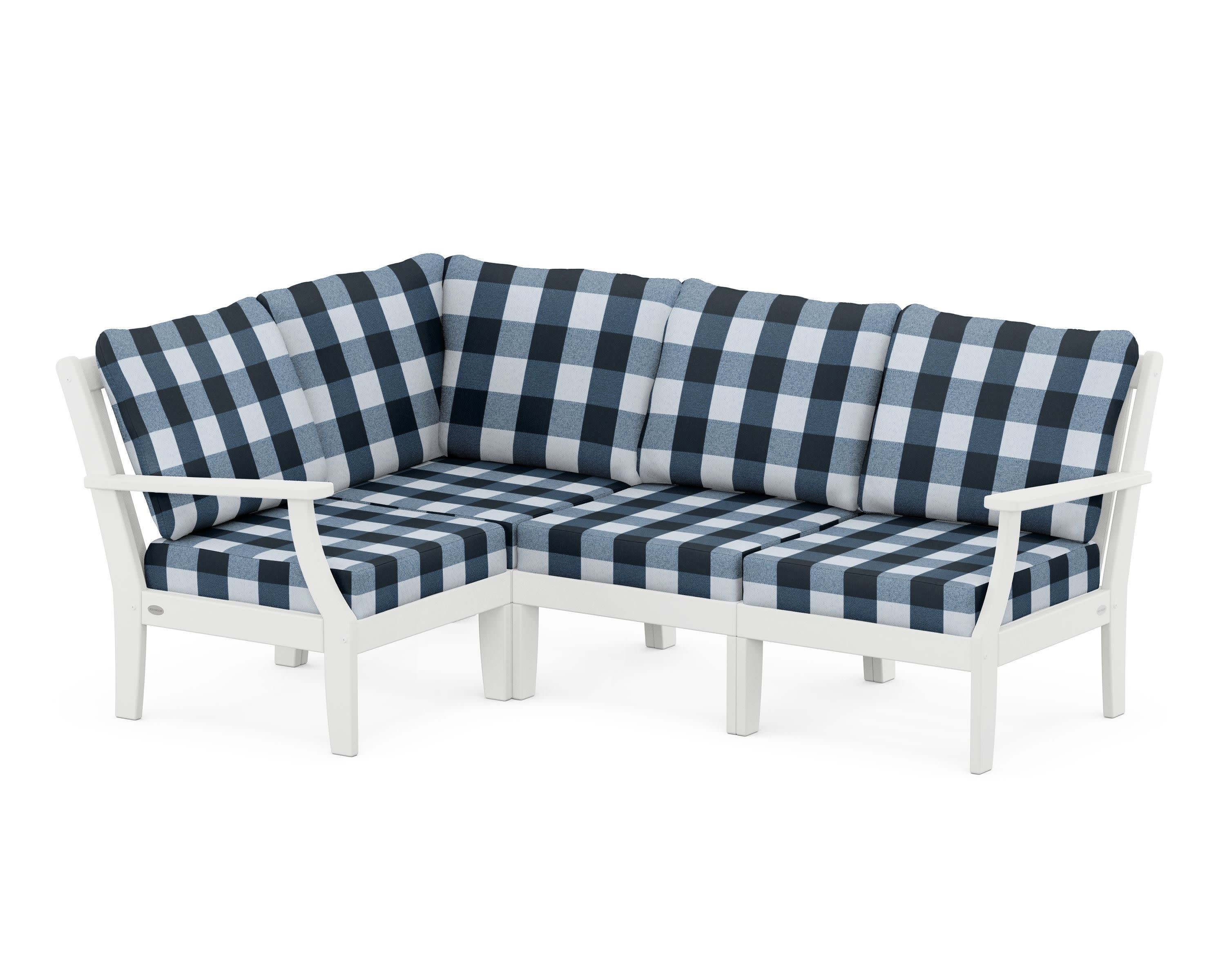 Braxton Modular 4-Piece Deep Seating Set