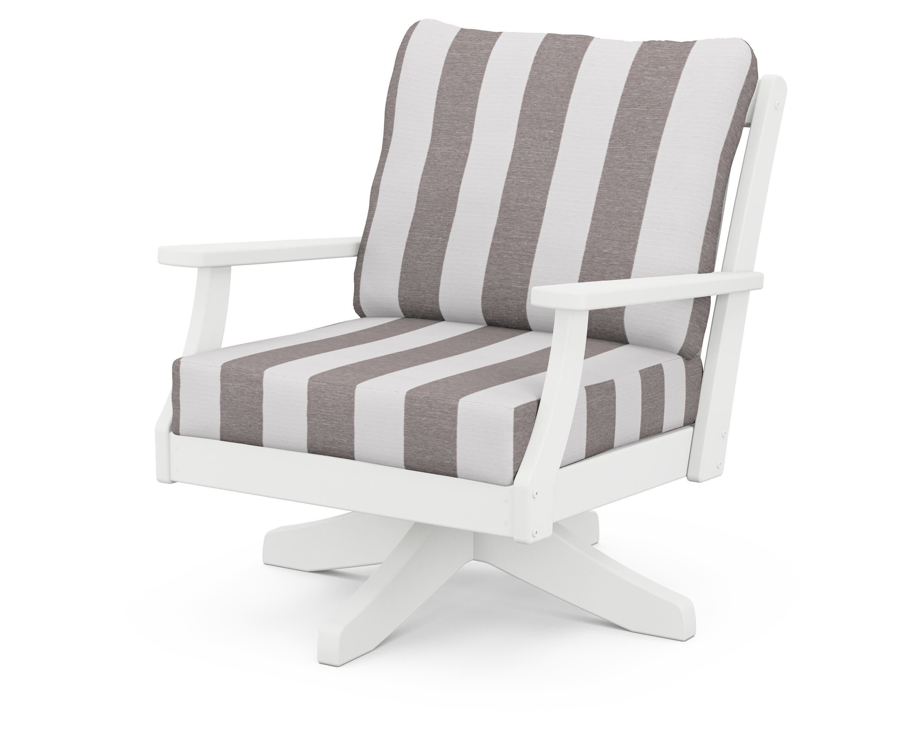 Braxton Deep Seating Swivel Chair