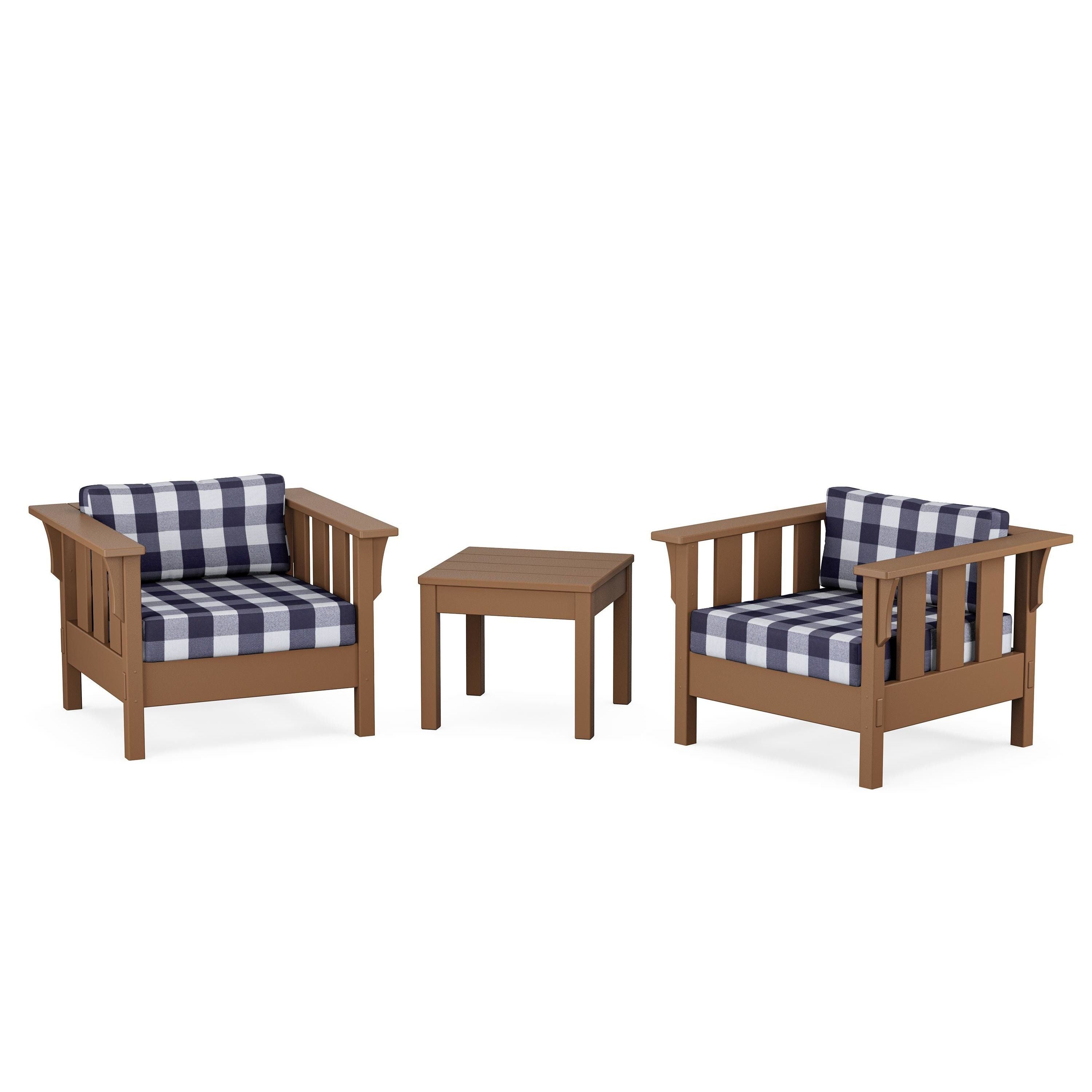 Acadia 3-Piece Deep Seating Set