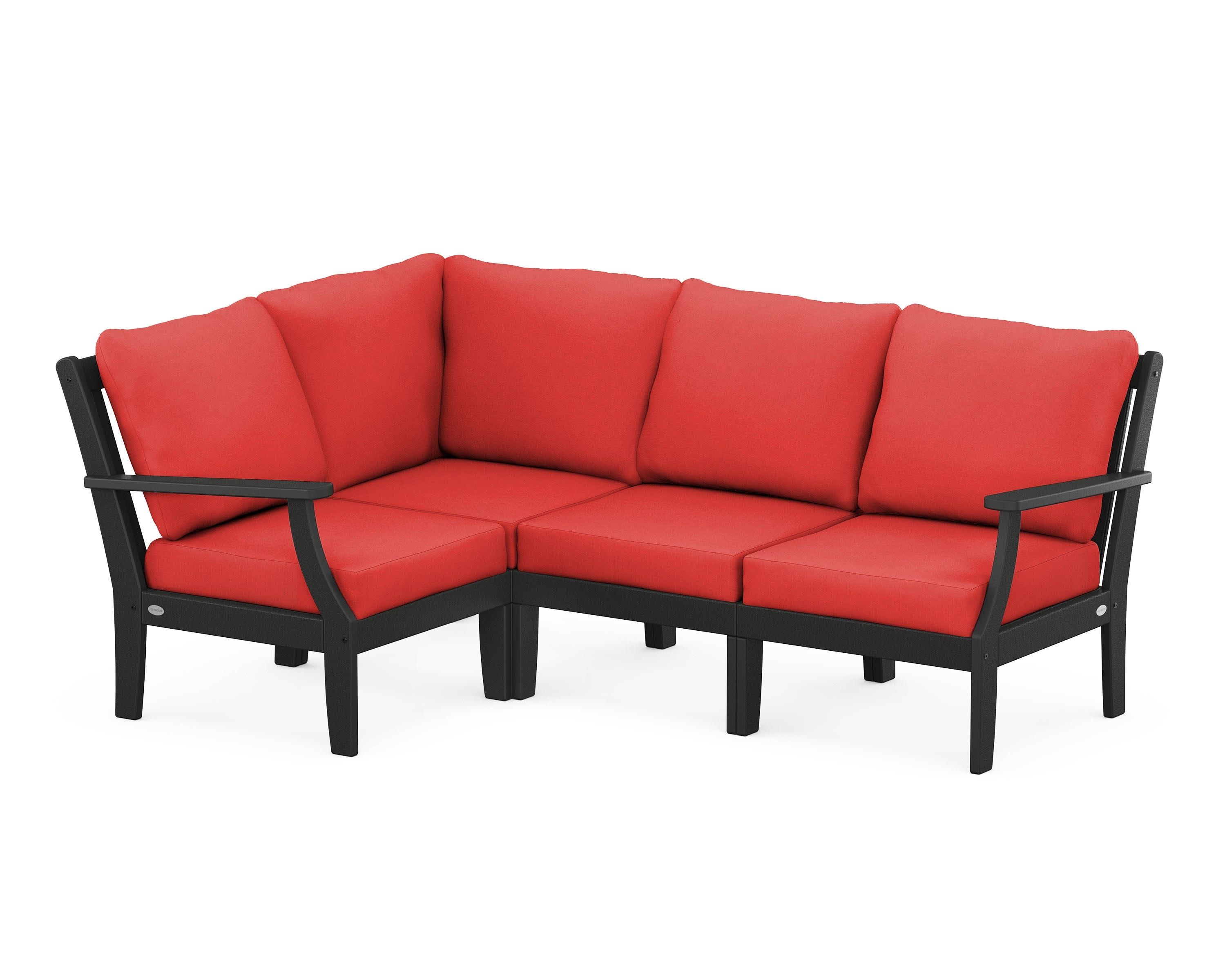Braxton Modular 4-Piece Deep Seating Set