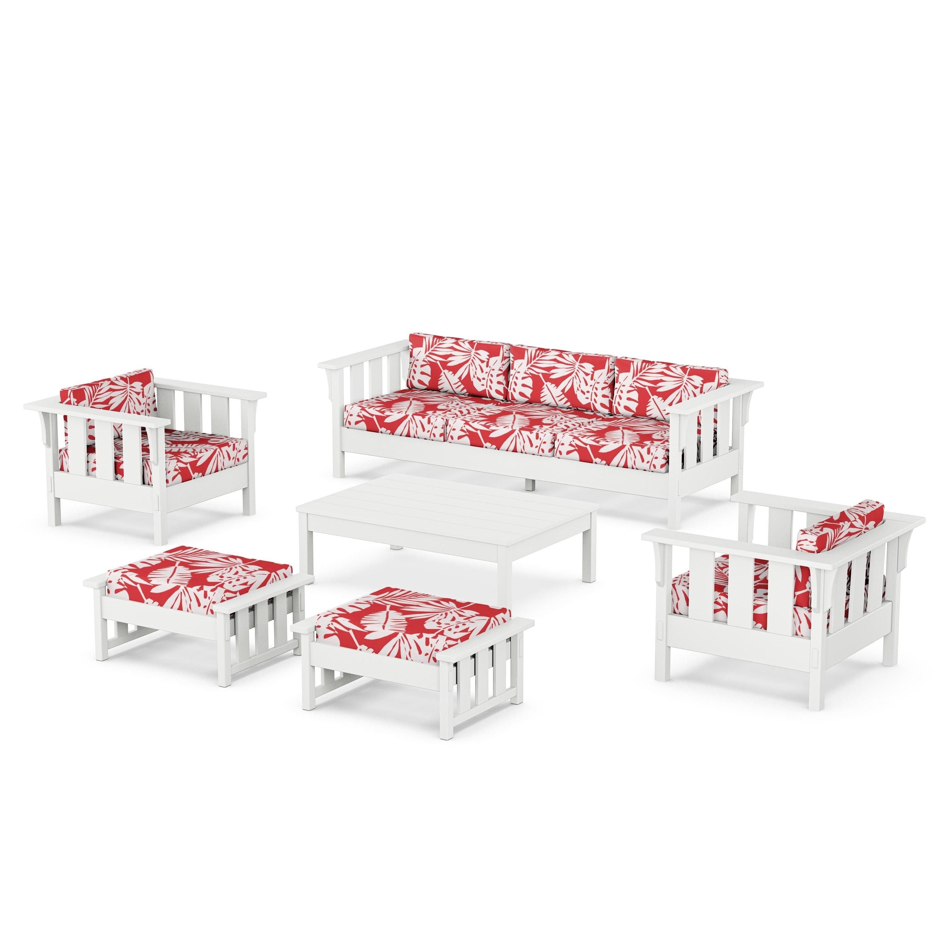 Acadia 6-Piece Lounge Sofa Set