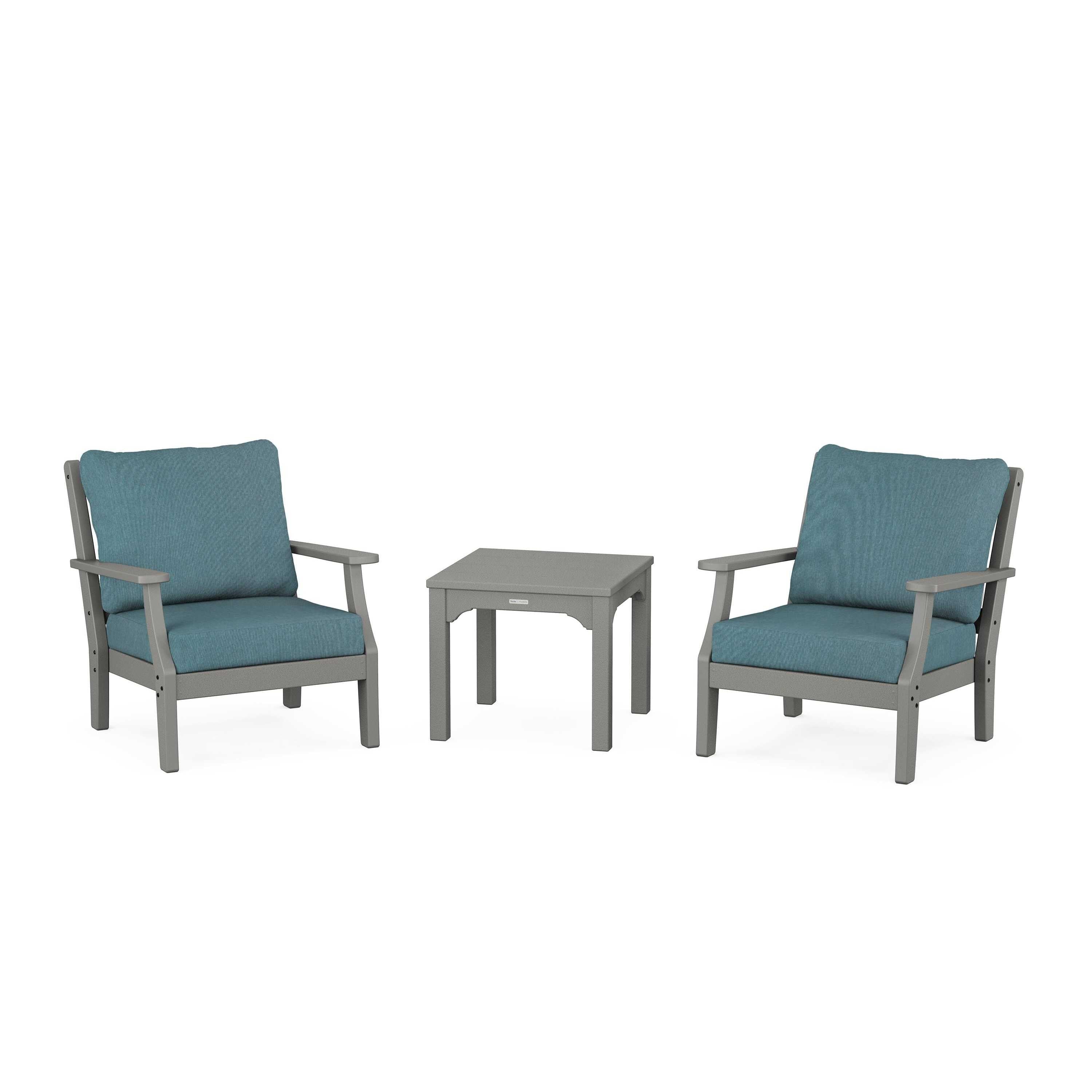 Chinoiserie 3-Piece Deep Seating Set