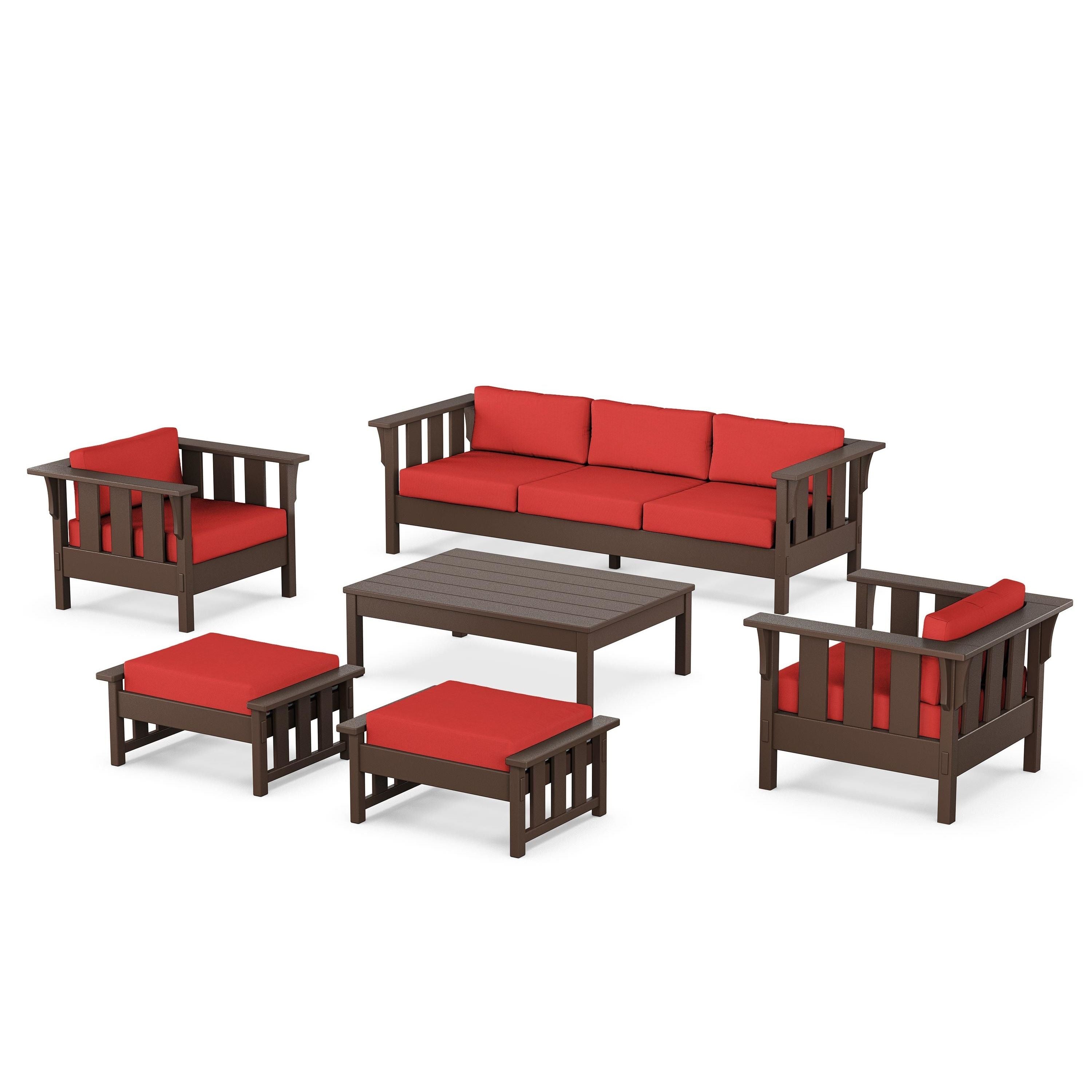 Acadia 6-Piece Lounge Sofa Set
