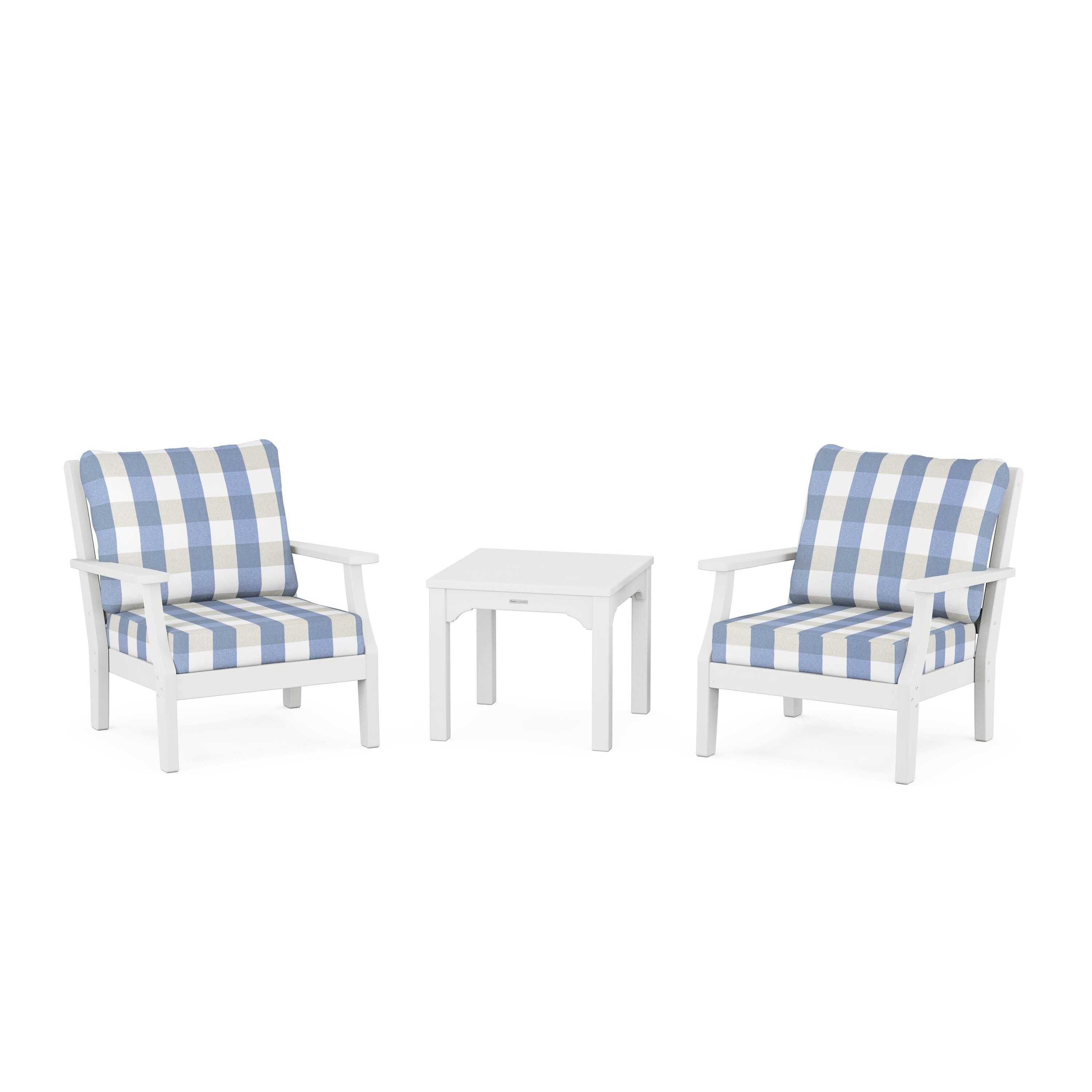 Chinoiserie 3-Piece Deep Seating Set