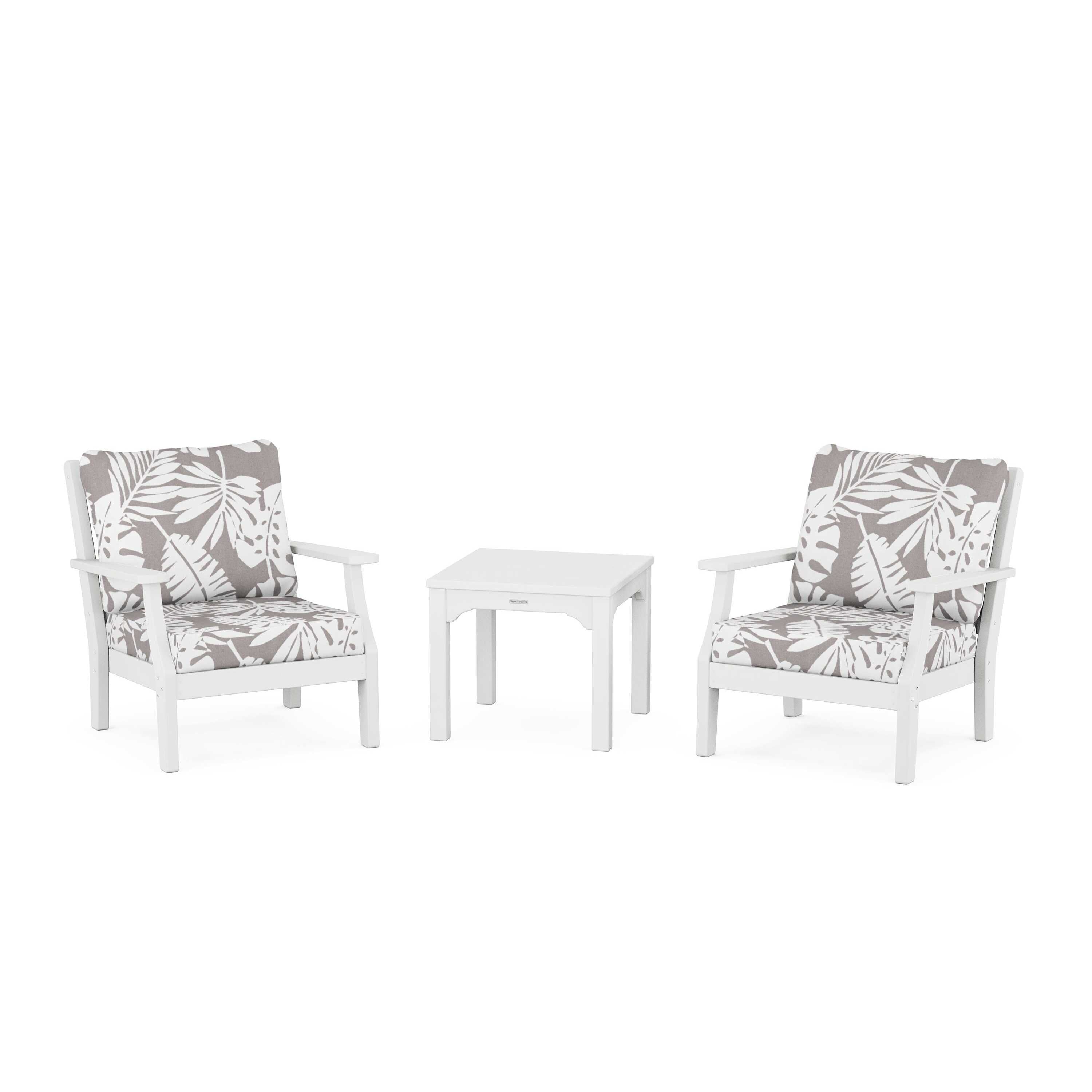 Chinoiserie 3-Piece Deep Seating Set