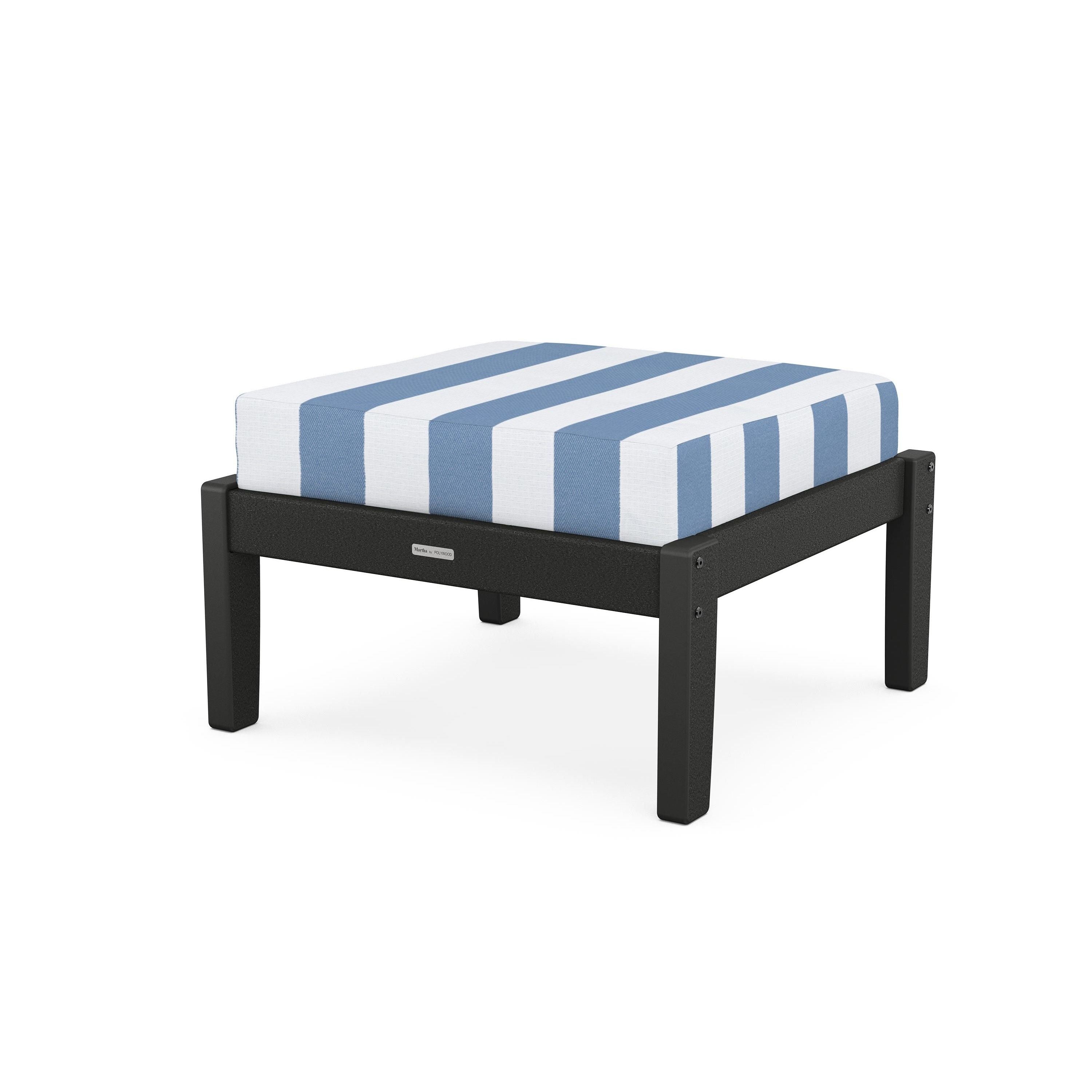 Chinoiserie Deep Seating Ottoman