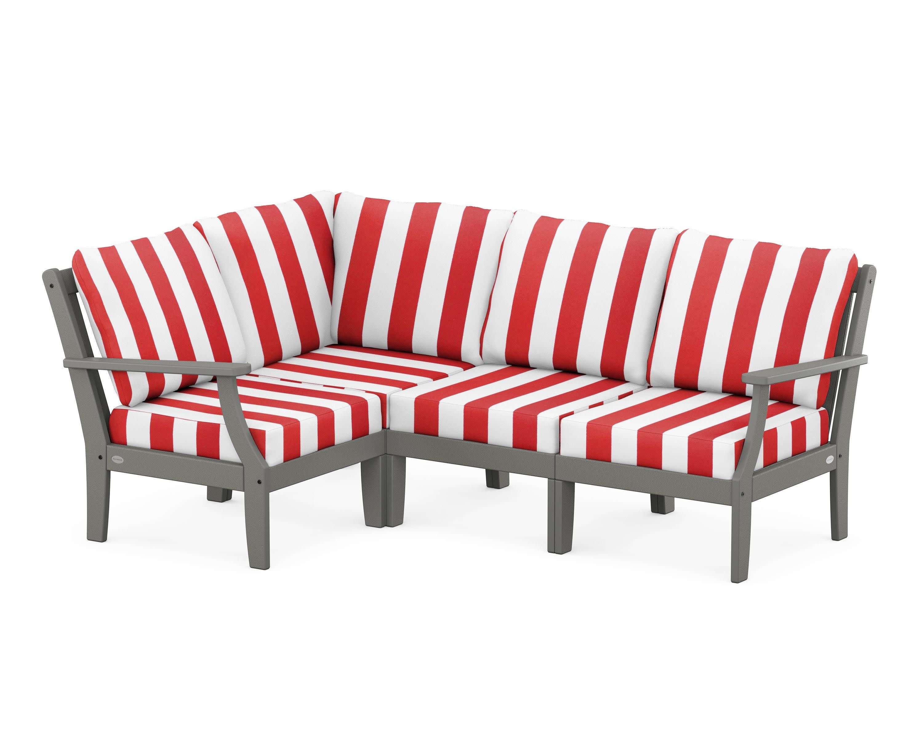 Braxton Modular 4-Piece Deep Seating Set