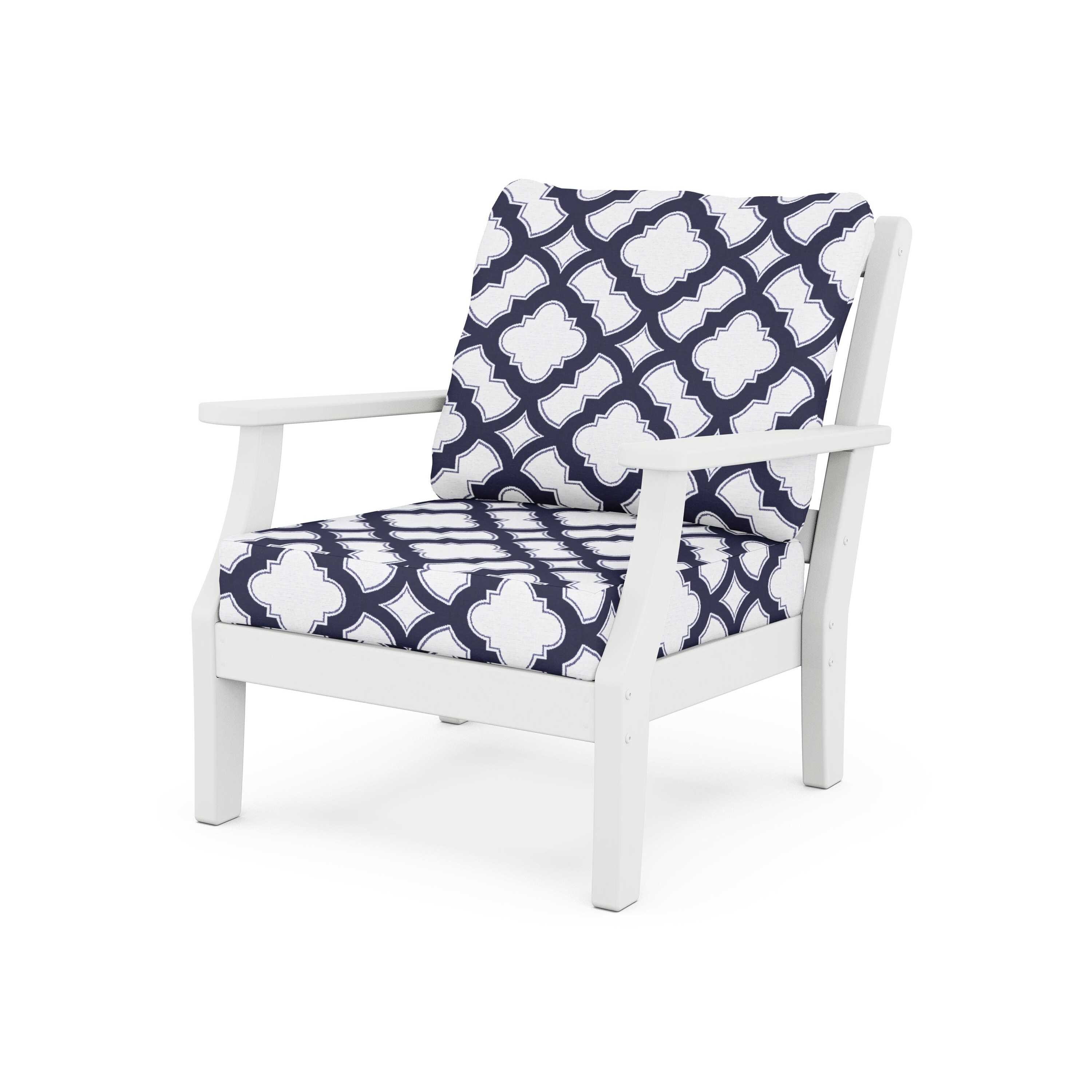 Chinoiserie Deep Seating Chair