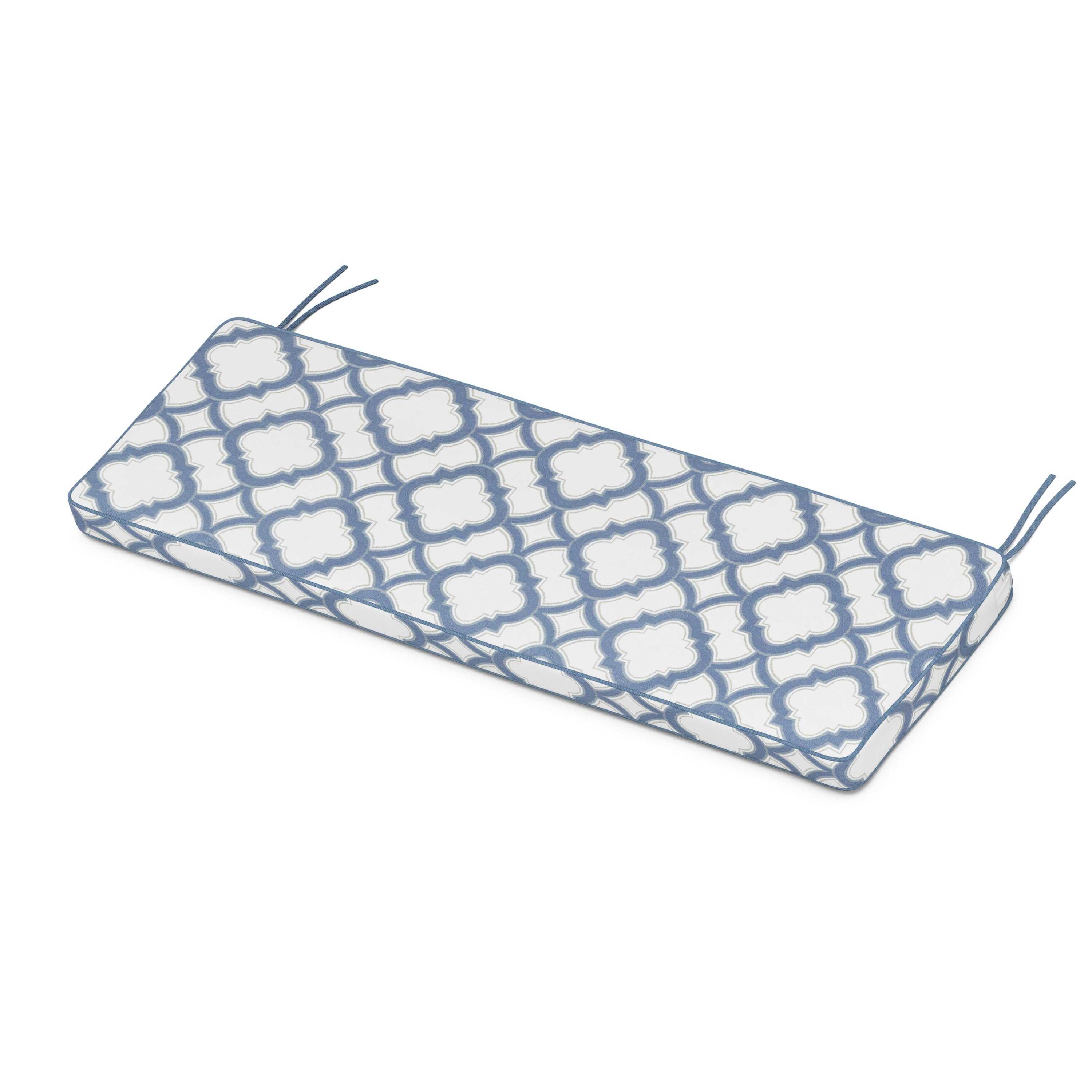 Chinoiserie Bench Seat Cushion