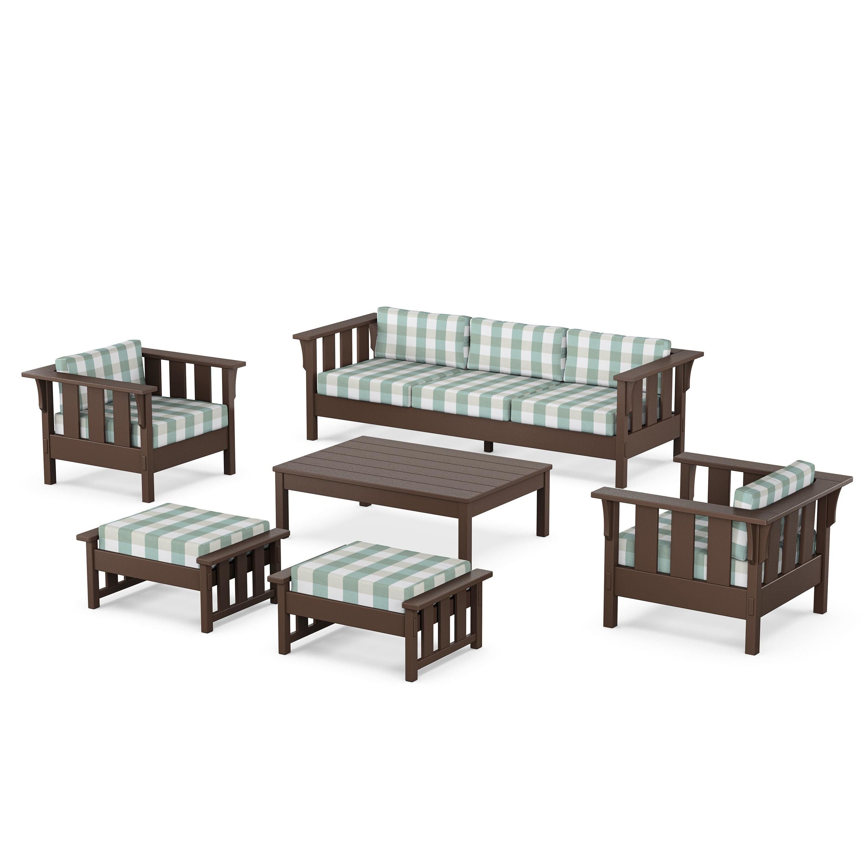 Acadia 6-Piece Lounge Sofa Set