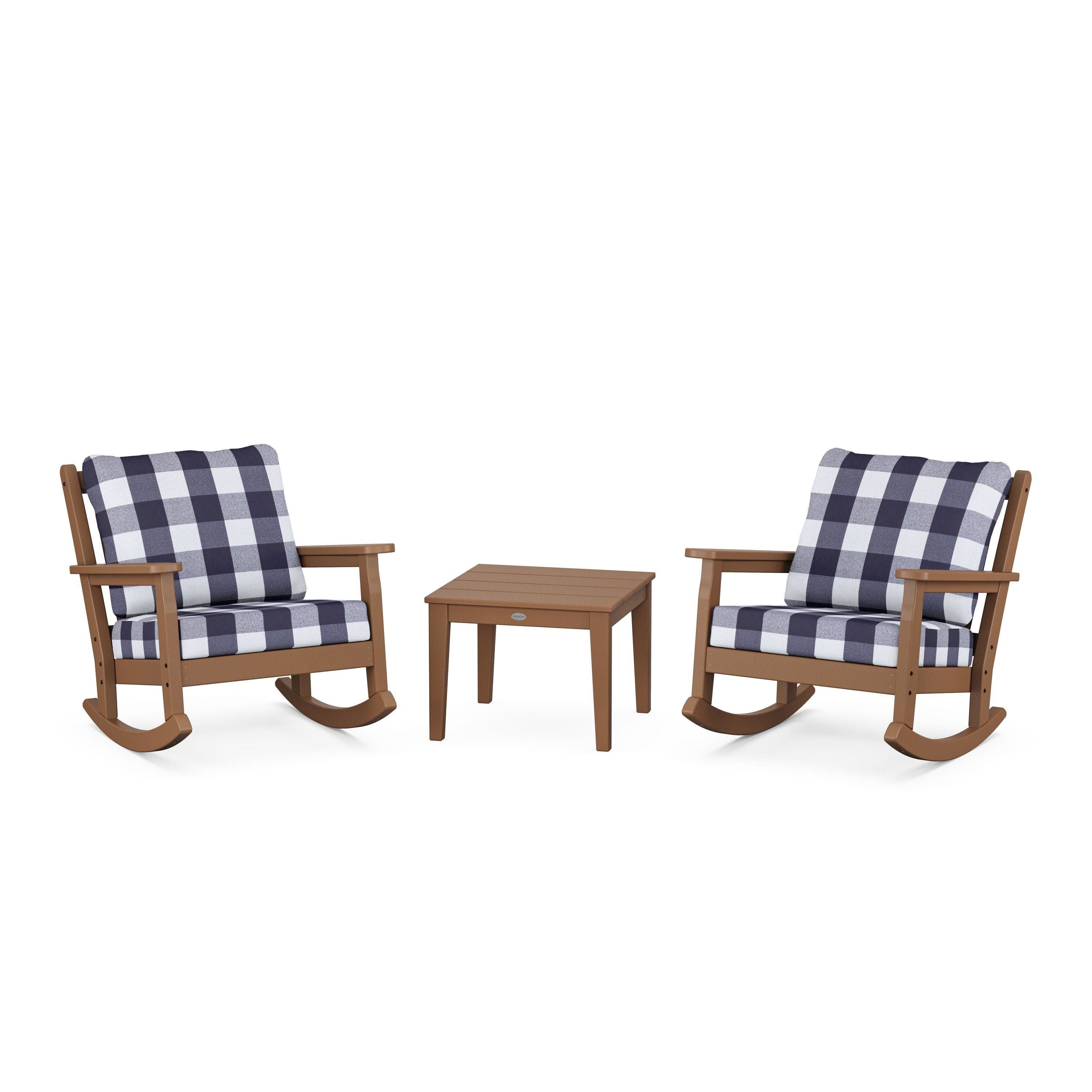 Chippendale 3-Piece Deep Seating Rocker Set