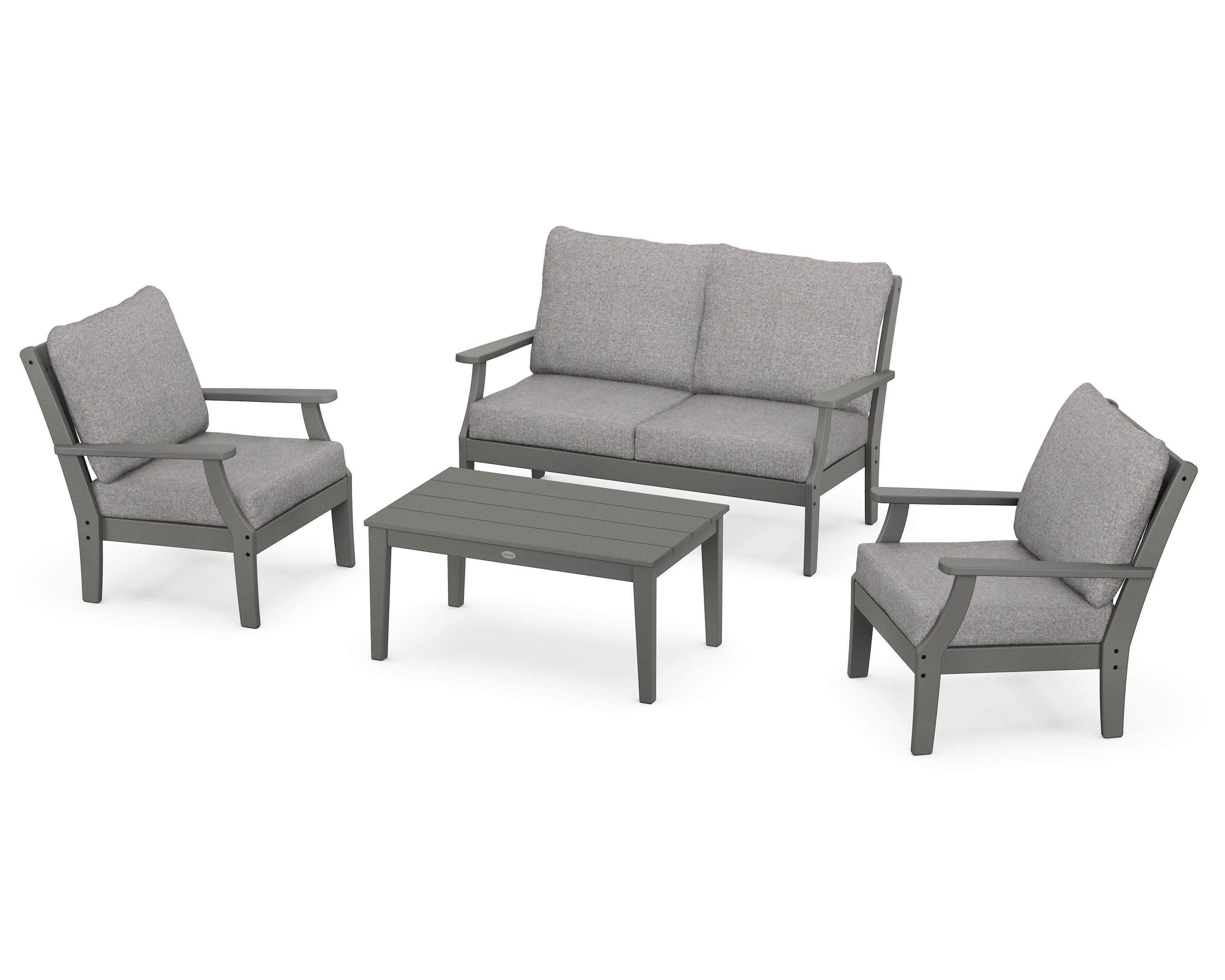 Braxton 4-Piece Deep Seating Chair Set