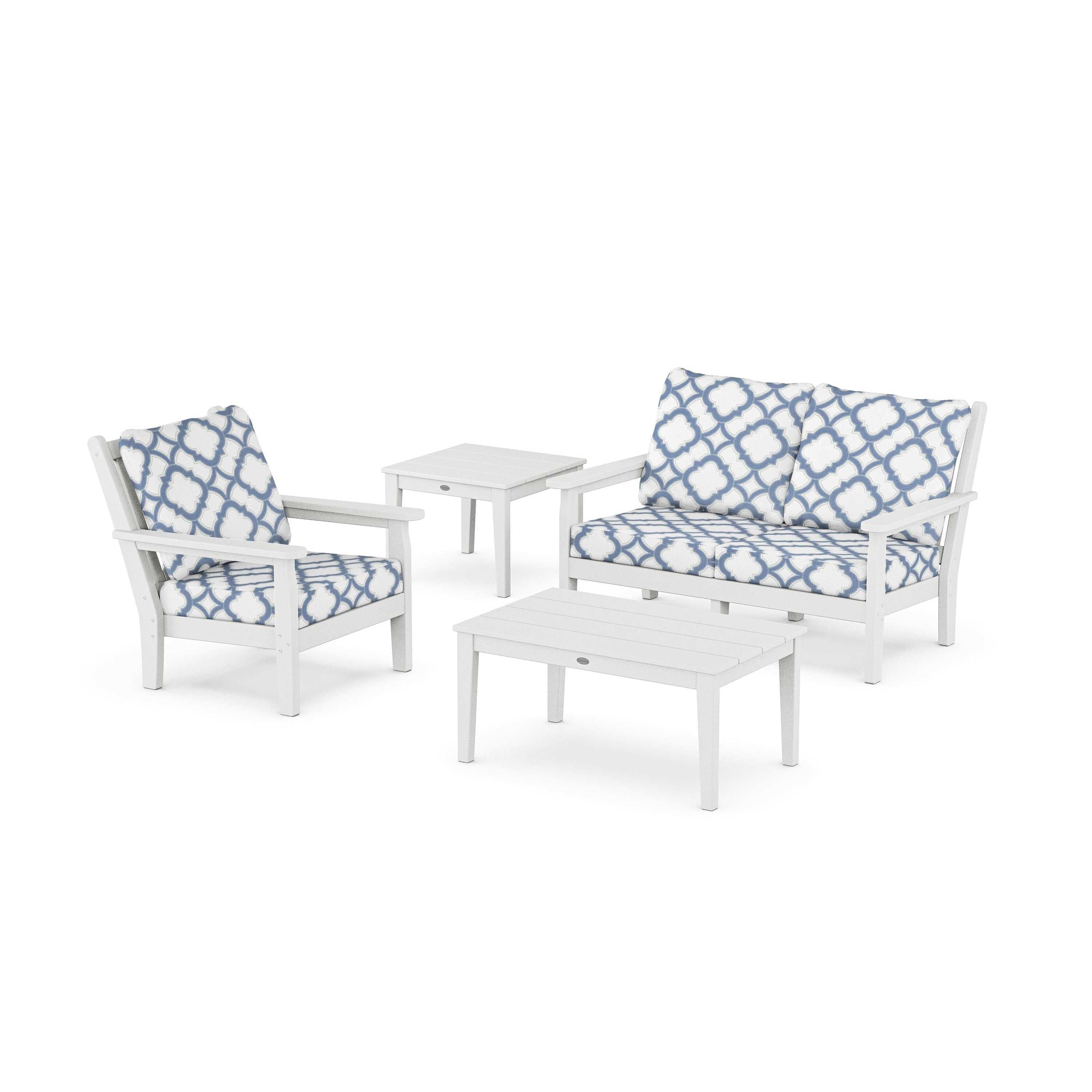 Chippendale 4-Piece Deep Seating Set