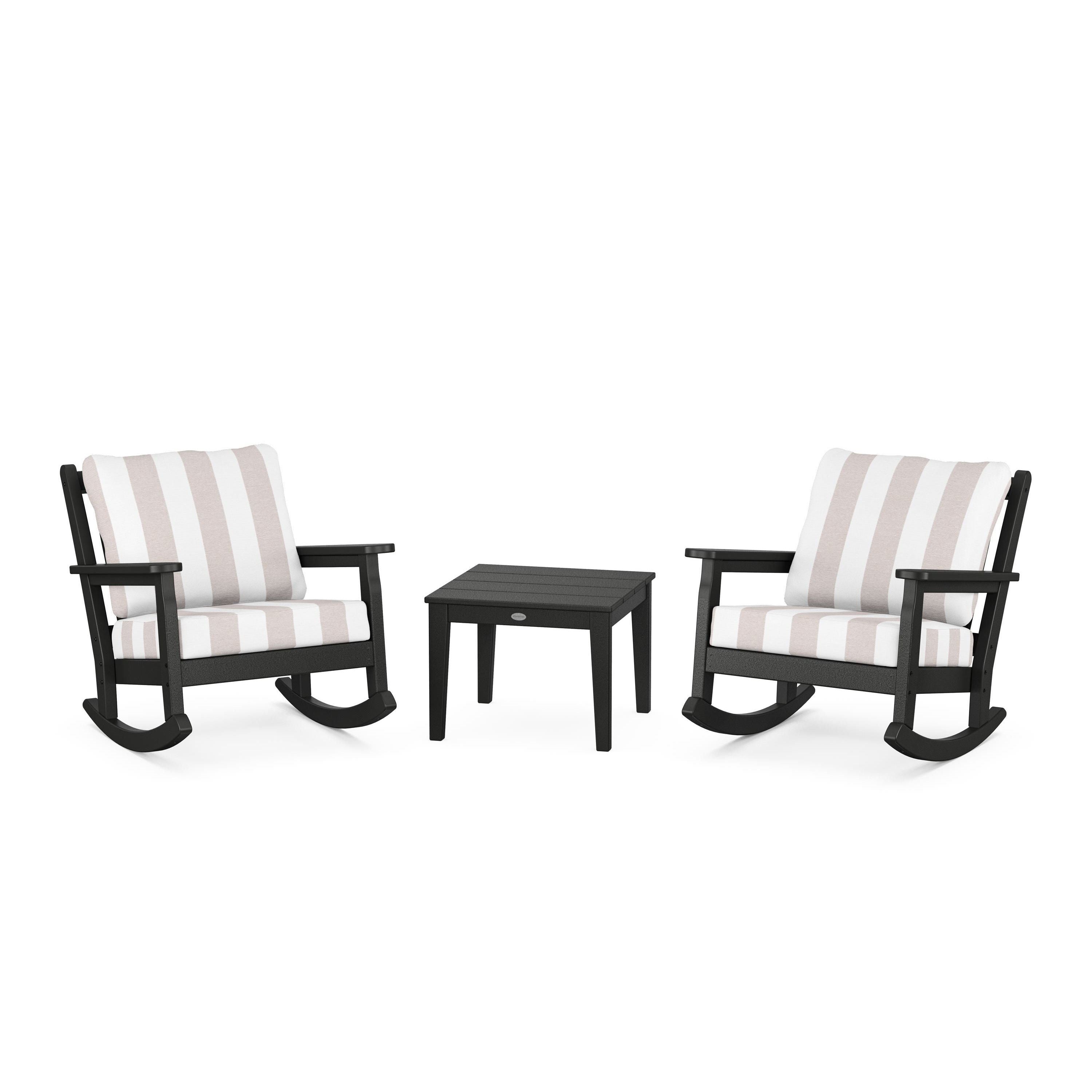 Chippendale 3-Piece Deep Seating Rocker Set