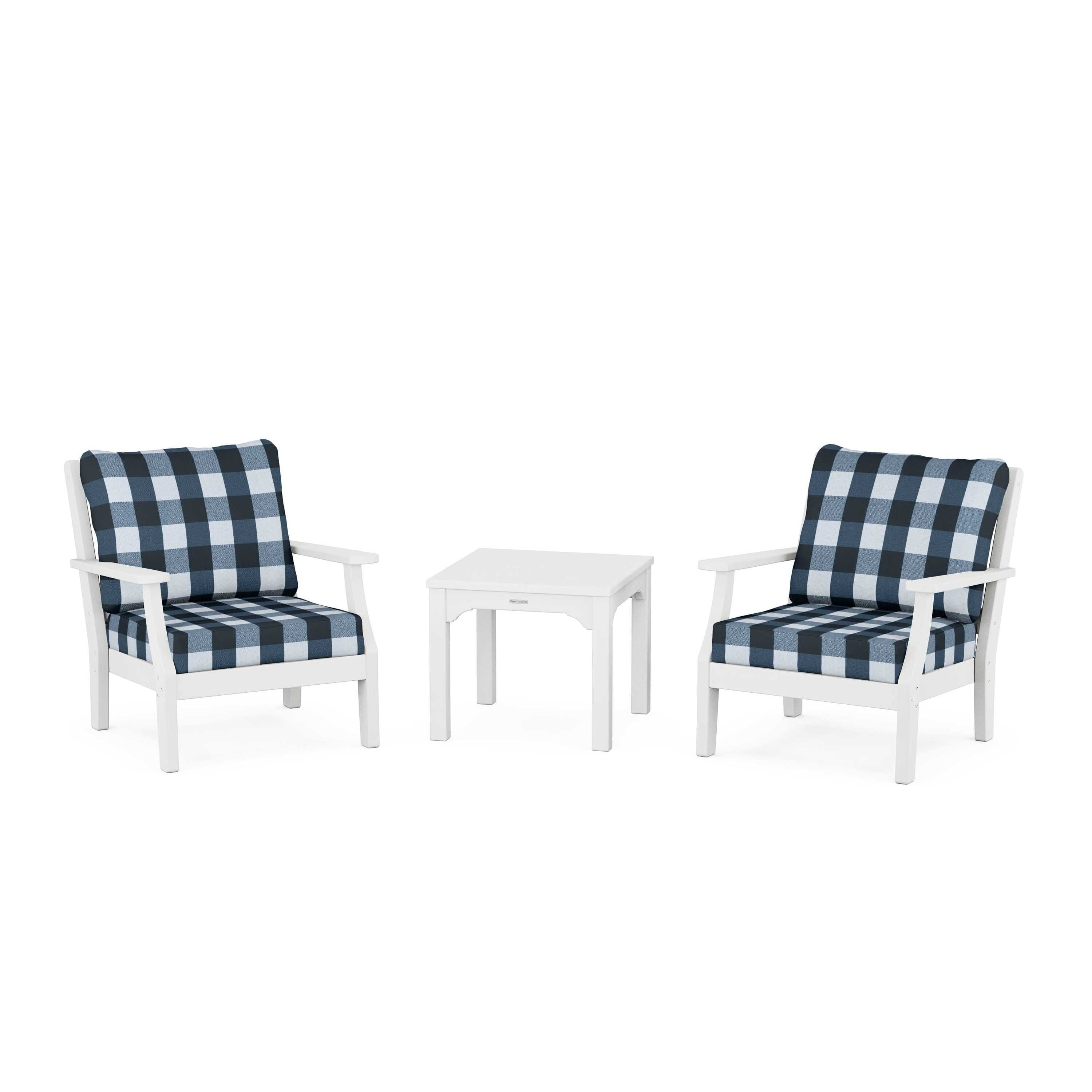 Chinoiserie 3-Piece Deep Seating Set