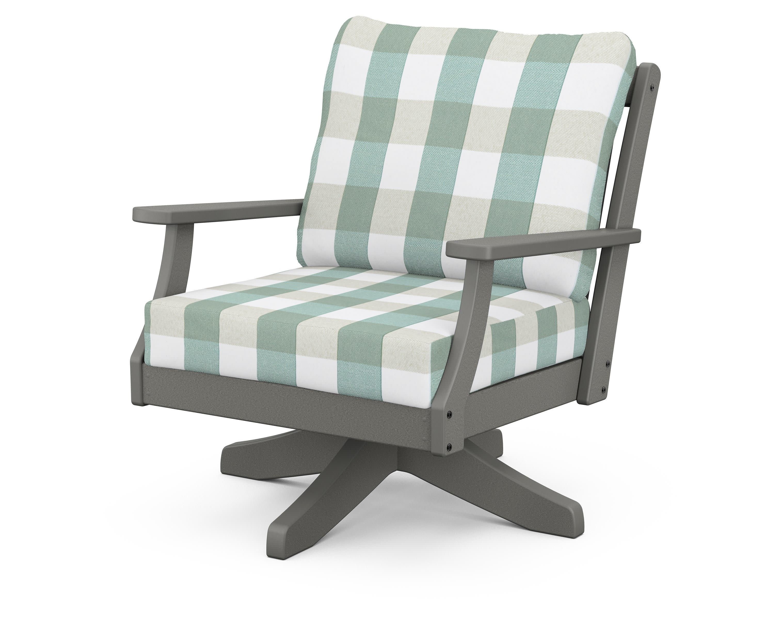 Braxton Deep Seating Swivel Chair