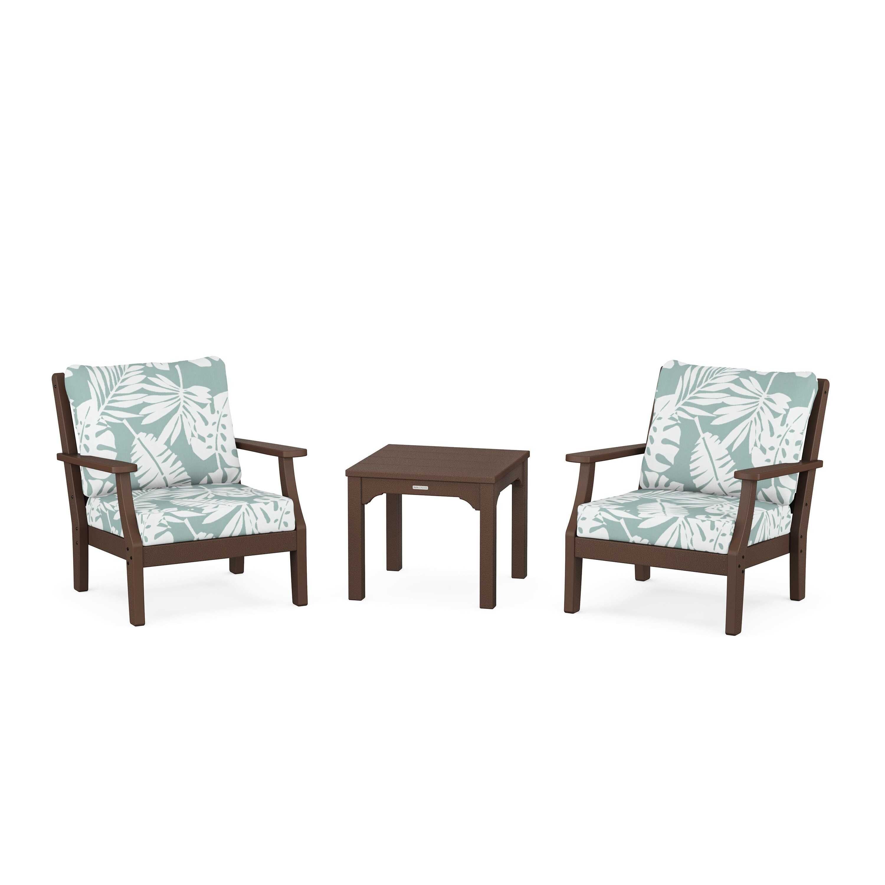 Chinoiserie 3-Piece Deep Seating Set